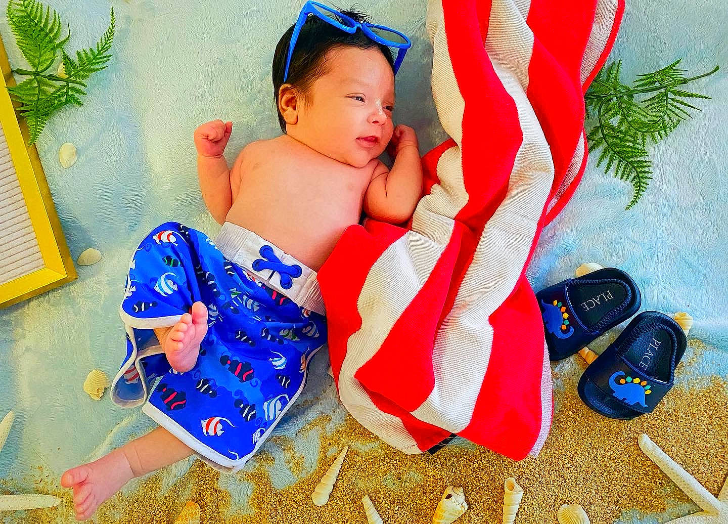 Apollo is registered to the contest to win money with this photo: baby, baby_products, baby_sleeping, baby_toddler_clothing, blue, cap, carmine, child, electric_blue, event, fun, happy, hat, holiday, leisure, people_in_nature, person, picture_frame, play, product