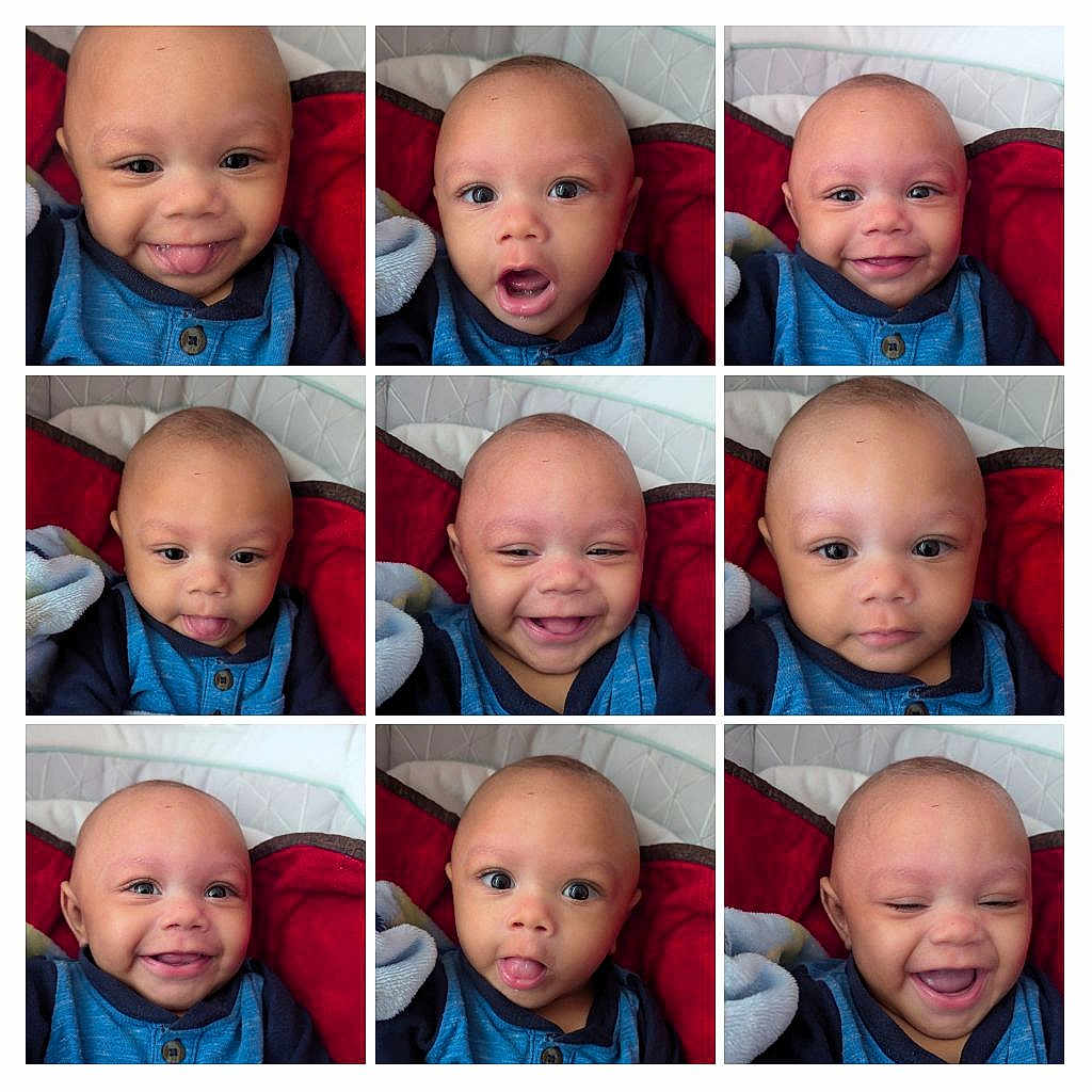 Anthony joined the competition — help win amazing prizes! art, baby, bodypart, clothing, coat, collage, cushion, face, happy, head, homedecor, jacket, laughing, mouth, newborn, people, person, photography, portrait, teeth