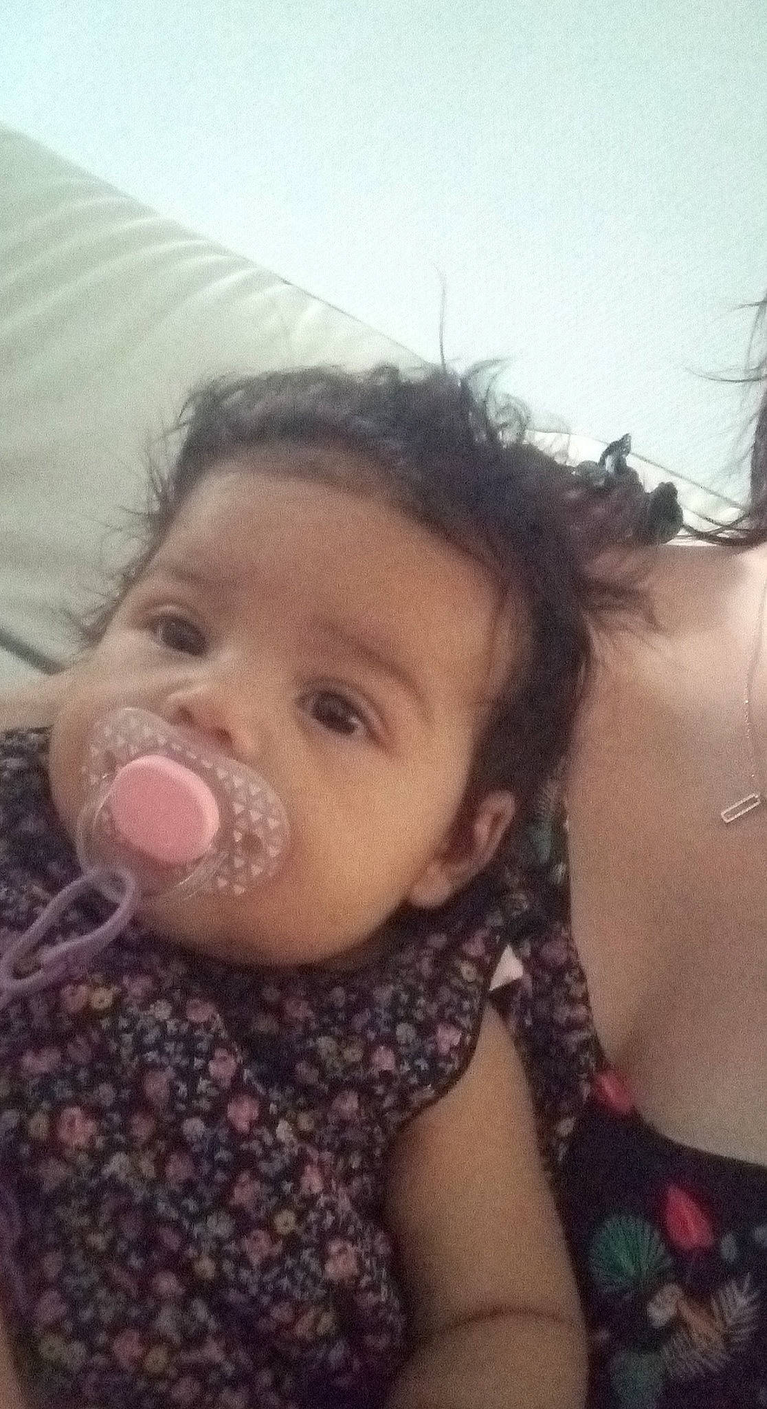 Yvanna participe au concours pour gagner de l'argent avec cette photo : baby, beauty, black_hair, cheek, child, face, head, lip, mouth, neck, nose, person, photography, selfie, skin, smile, toddler