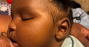 Kyson D Freeman joined the competition — help win amazing prizes! baby, background_blur, casual_clothing, child, closeup, comfort, cozy, cute, face, hair, hand, indoors, infant, peaceful, person, portrait, resting, skin, sleeping, soft_lighting