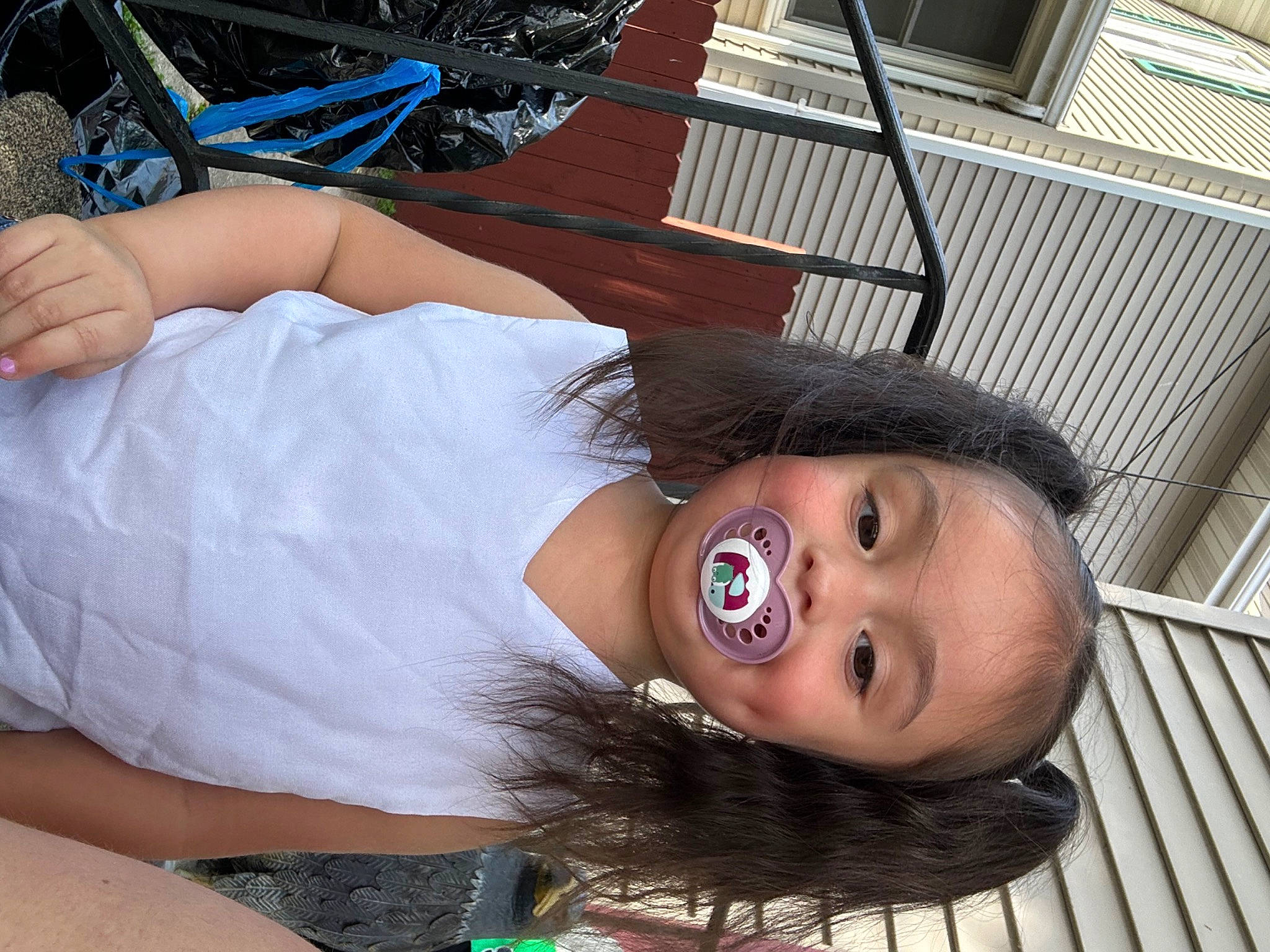 Ximena is registered to the contest to win money with this photo: abdomen, barechested, beauty, bicycle_handlebar, chest, child, eyelash, fun, fur, happy, human_leg, leisure, organ, person, shorts, skin, smile, thigh, trunk, vacation