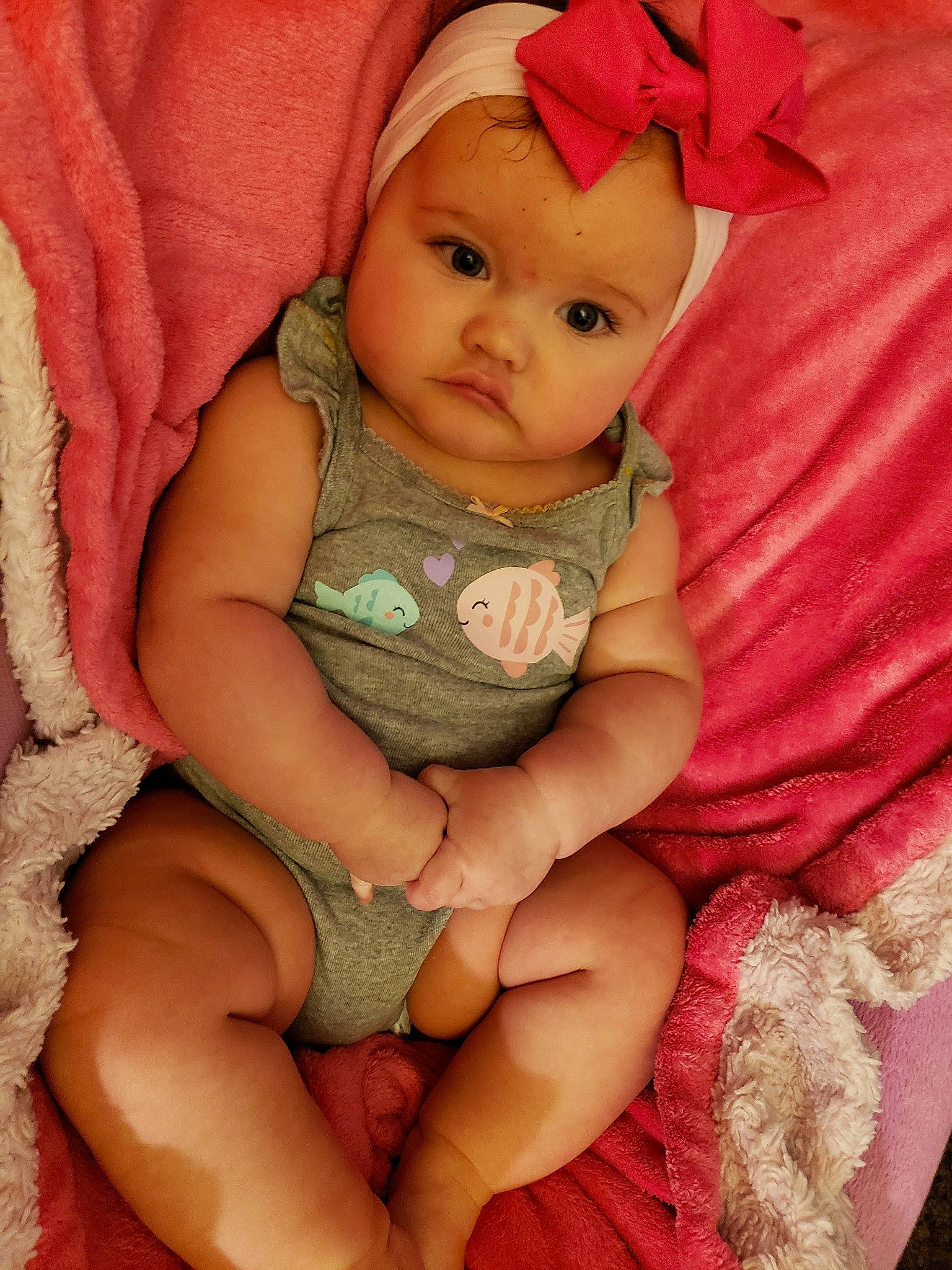 Karleigh joined the competition — help win amazing prizes! baby, cheek, child, person, pink, skin, toddler