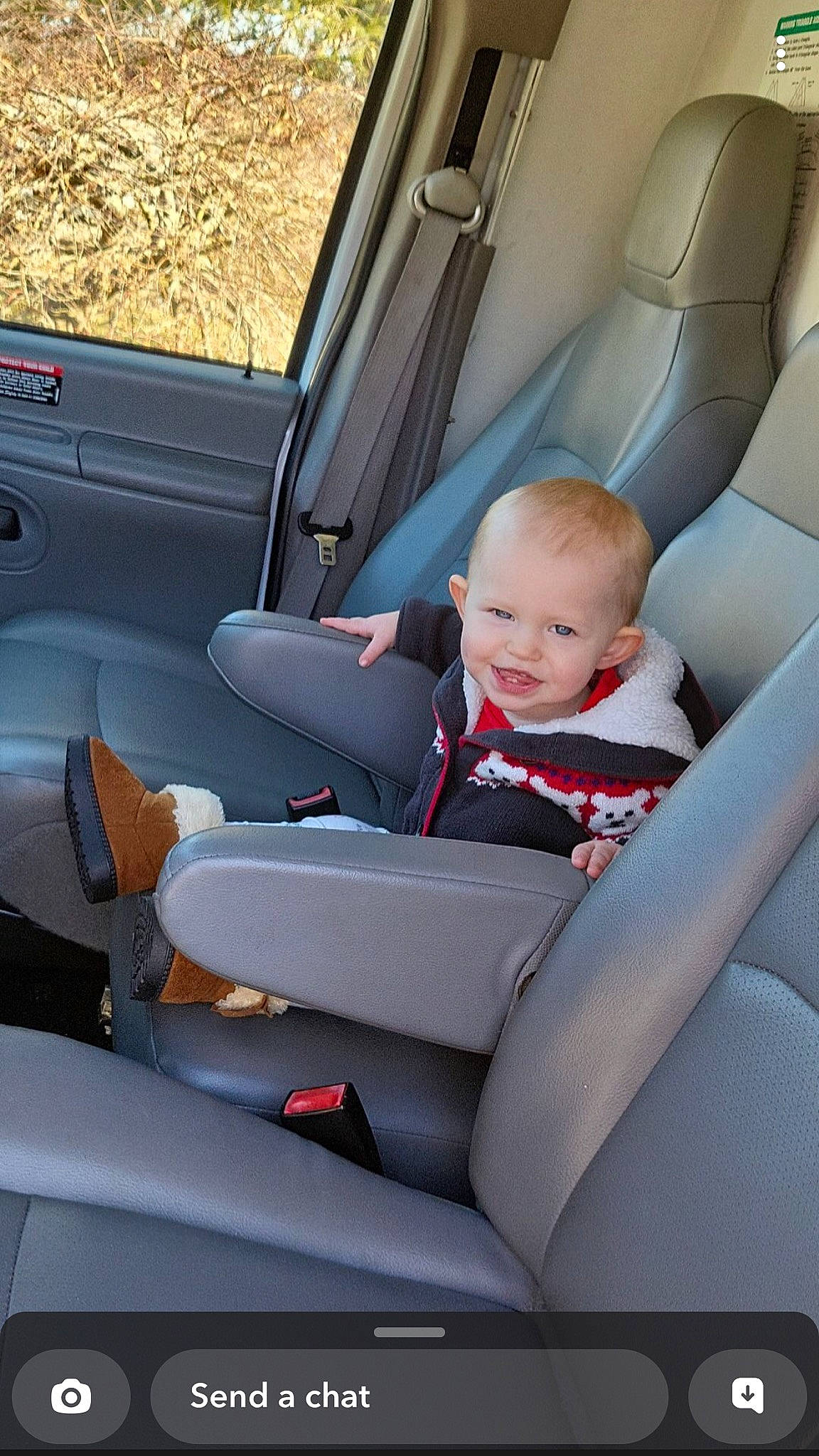 Layla joined the competition — help win amazing prizes! auto_part, automotive_design, automotive_exterior, car, car_seat, car_seat_cover, comfort, fixture, head, head_restraint, motor_vehicle, person, personal_luxury_car, smile, steering_part, steering_wheel, toddler, vehicle, vehicle_door, white