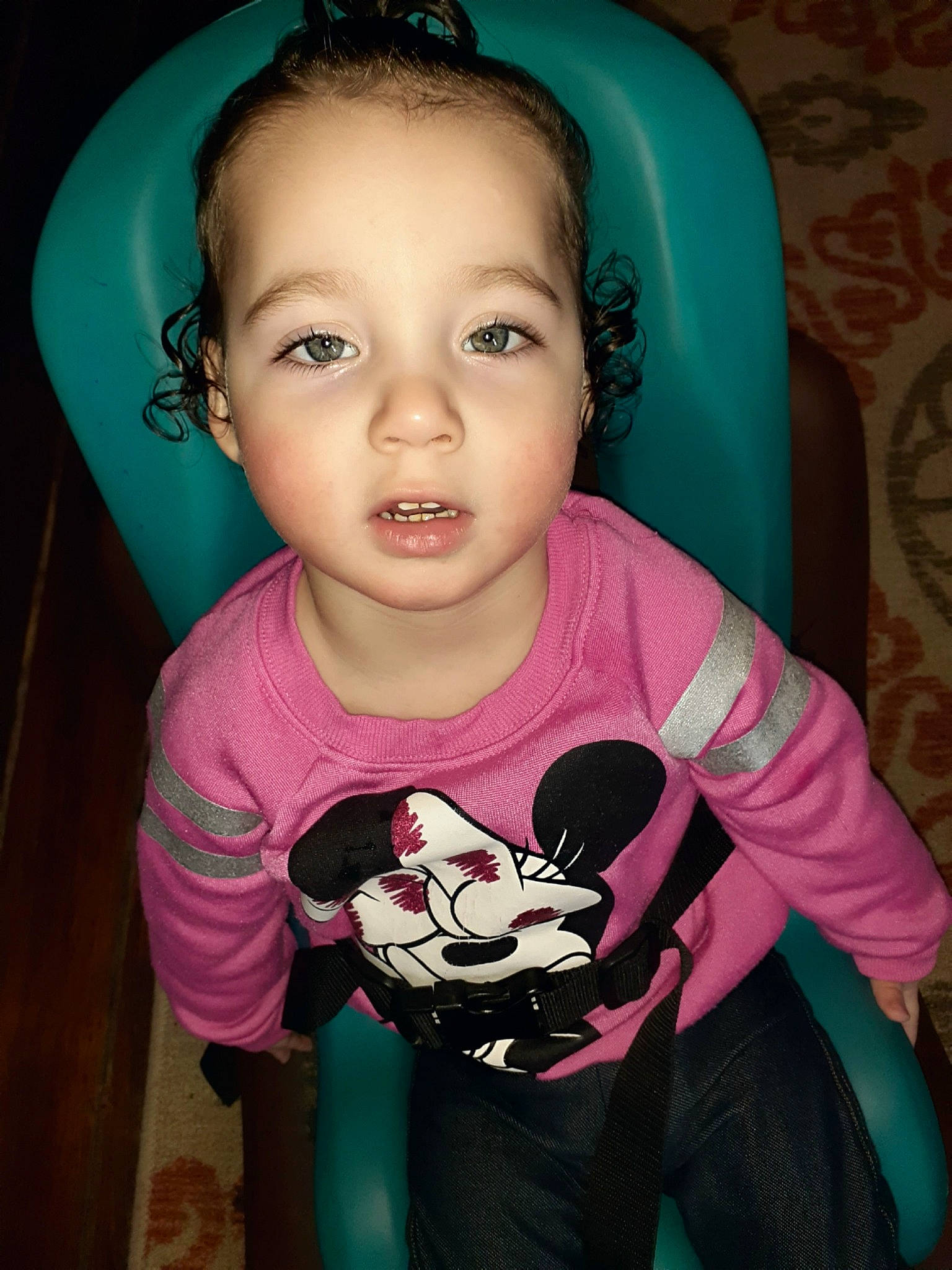 Celiah joined the competition — help win amazing prizes! cheek, child, cool, eye, face, forehead, fun, happy, head, iris, lip, mouth, person, pink, skin, smile, toddler, tooth