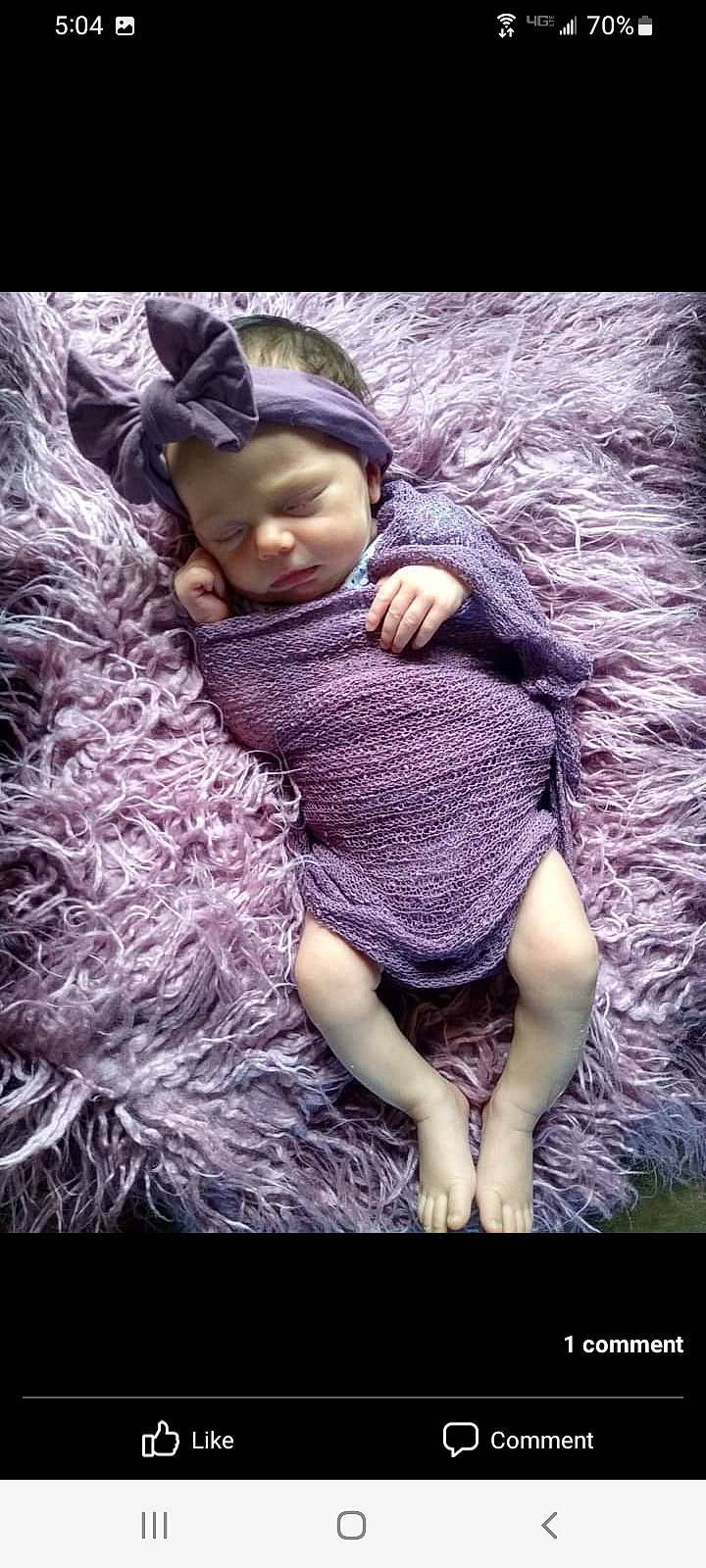 Savannah Lynn joined the competition — help win amazing prizes! art, baby, baby_toddler_clothing, doll, dress, flash_photography, fur, grass, happy, linens, magenta, pattern, person, pink, purple, sitting, sleeve, toddler, tree, vintage_clothing