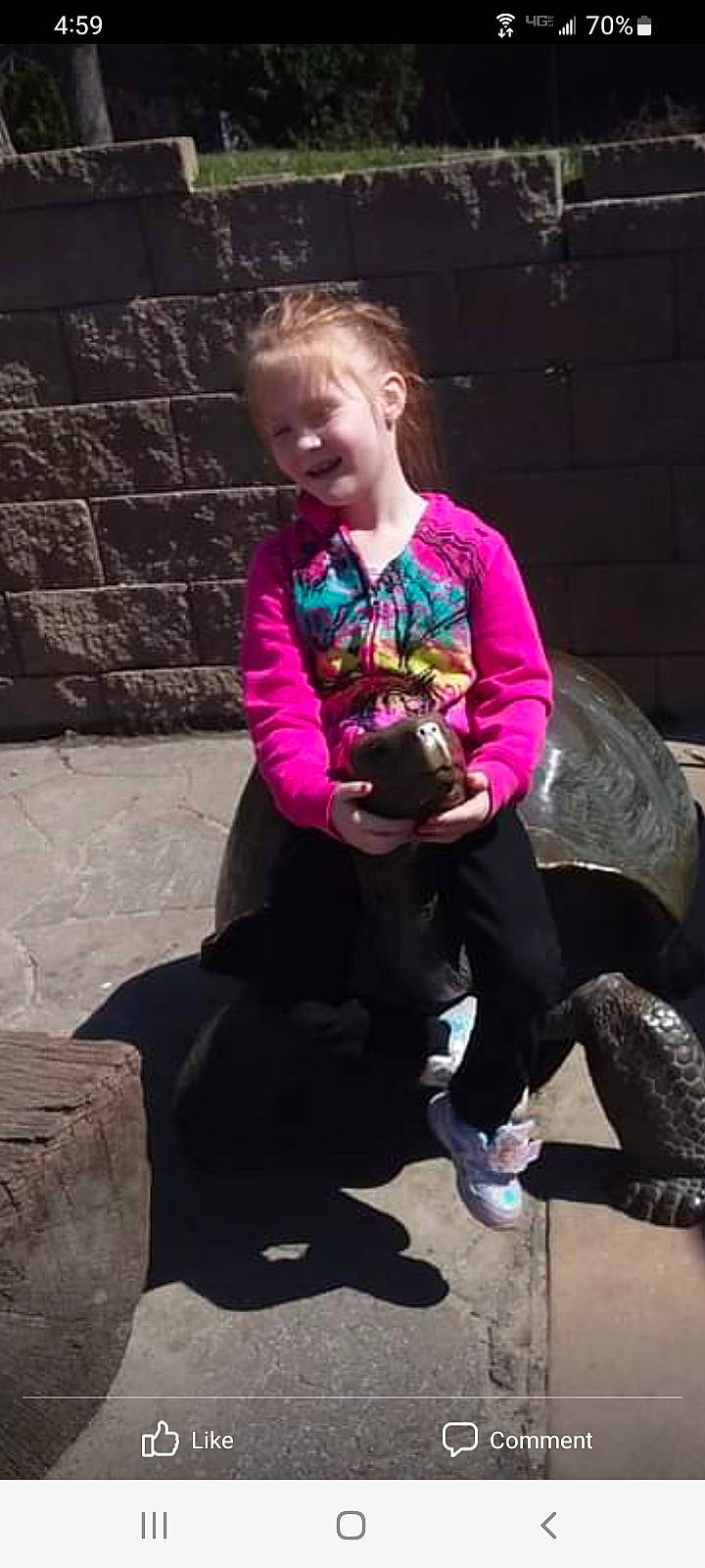 Peighton Jo joined the competition — help win amazing prizes! child, companion_dog, fun, fur, grass, happy, head, joy, leisure, magenta, person, pink, play, purple, recreation, shoe, sitting, sleeve, smile, sporting_group