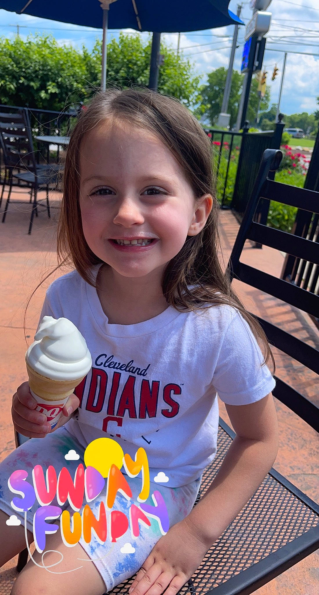 Brooklyn is registered to the contest to win money with this photo: child, dondurma, finger, food, fun, gelato, happy, ice_cream_cone, joy, leisure, mammal, people, person, recreation, skin, smile, summer, t_shirt, toddler, travel