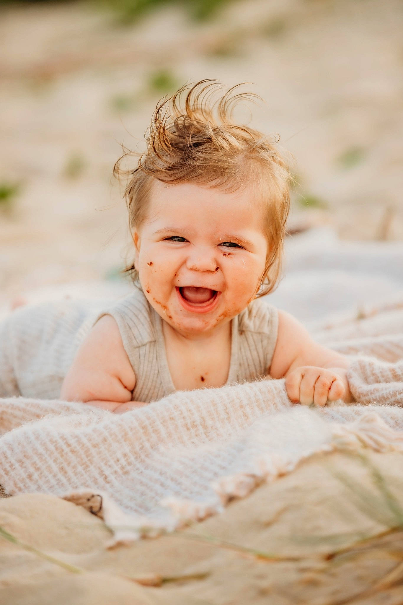 Madix joined the competition — help win amazing prizes! baby, baby_toddler_clothing, child, close_up, comfort, eye, flash_photography, fun, grass, happy, head, iris, leisure, people_in_nature, person, playing_with_kids, sitting, skin, smile, toddler