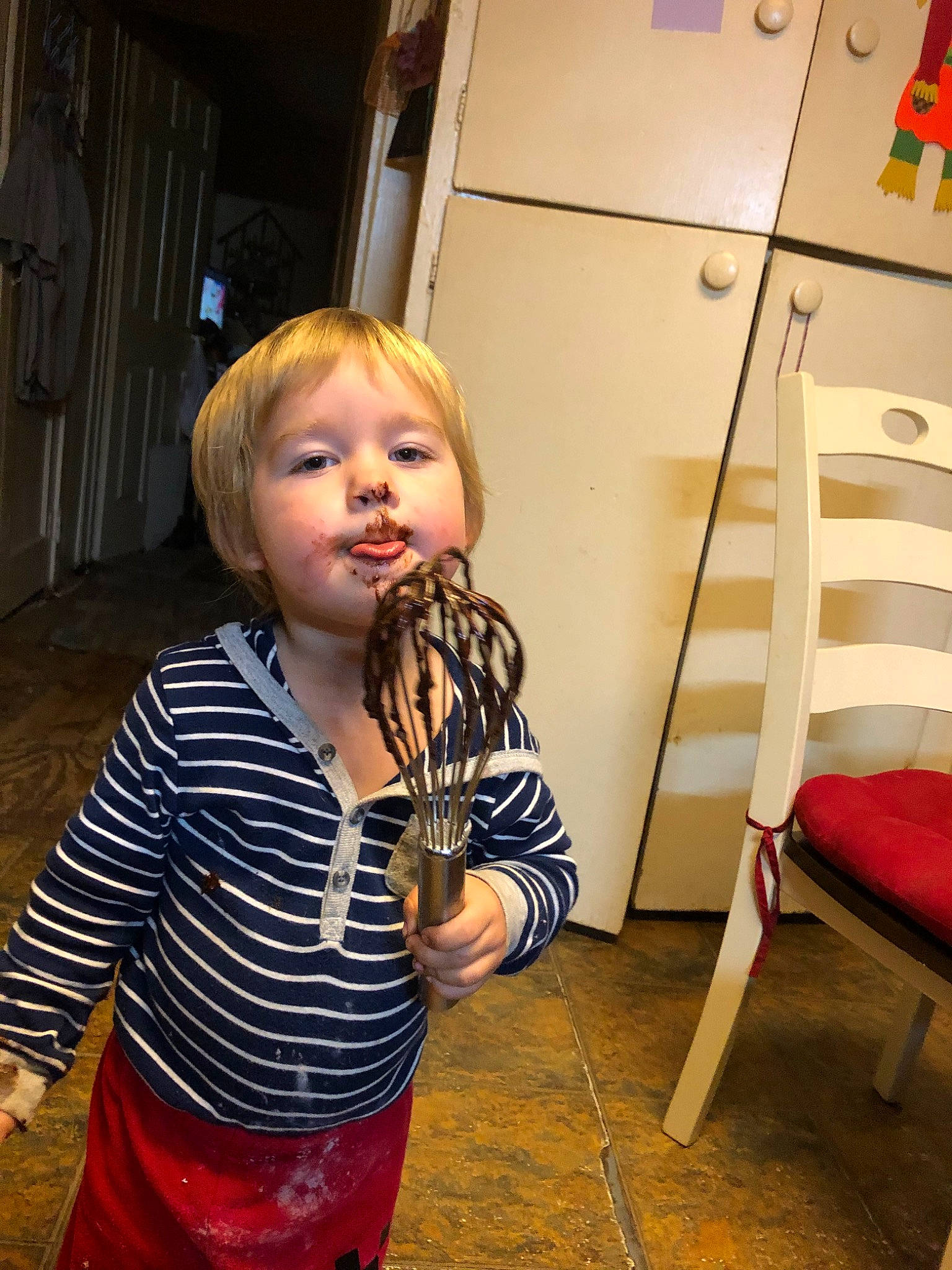 Dannie is registered to the contest to win money with this photo: child, person, toddler