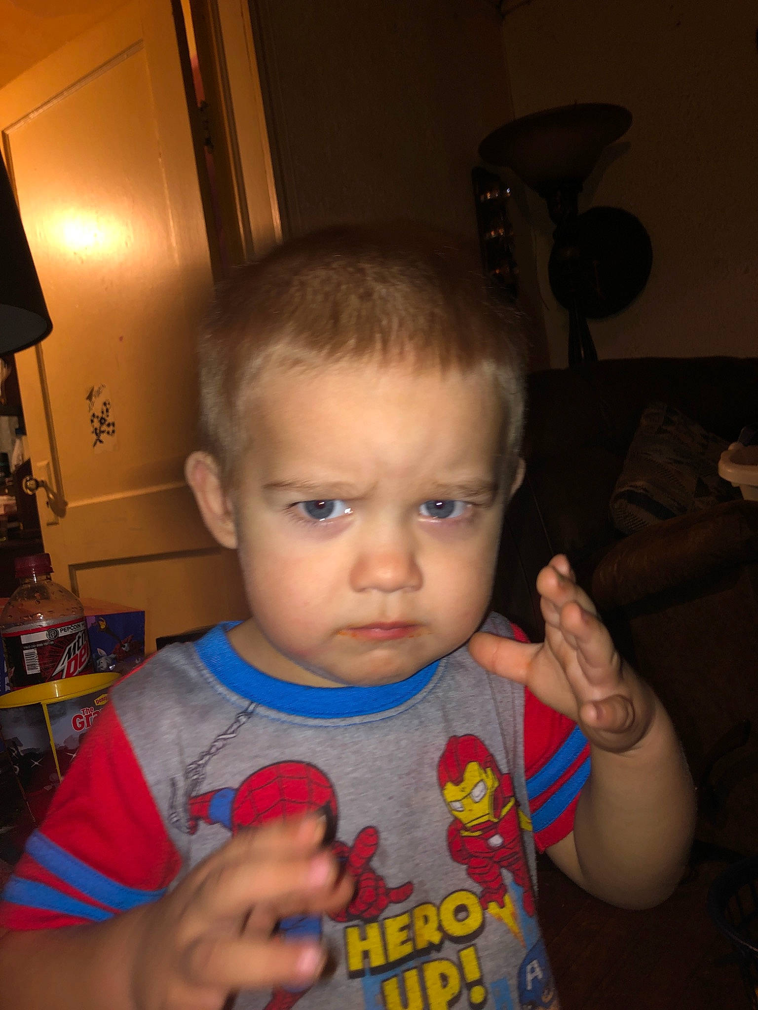 Dannie is registered to the contest to win money with this photo: arm, baby, cheek, child, ear, eye, face, finger, forehead, fun, hairstyle, head, lip, nose, person, skin, smile, thumb, toddler