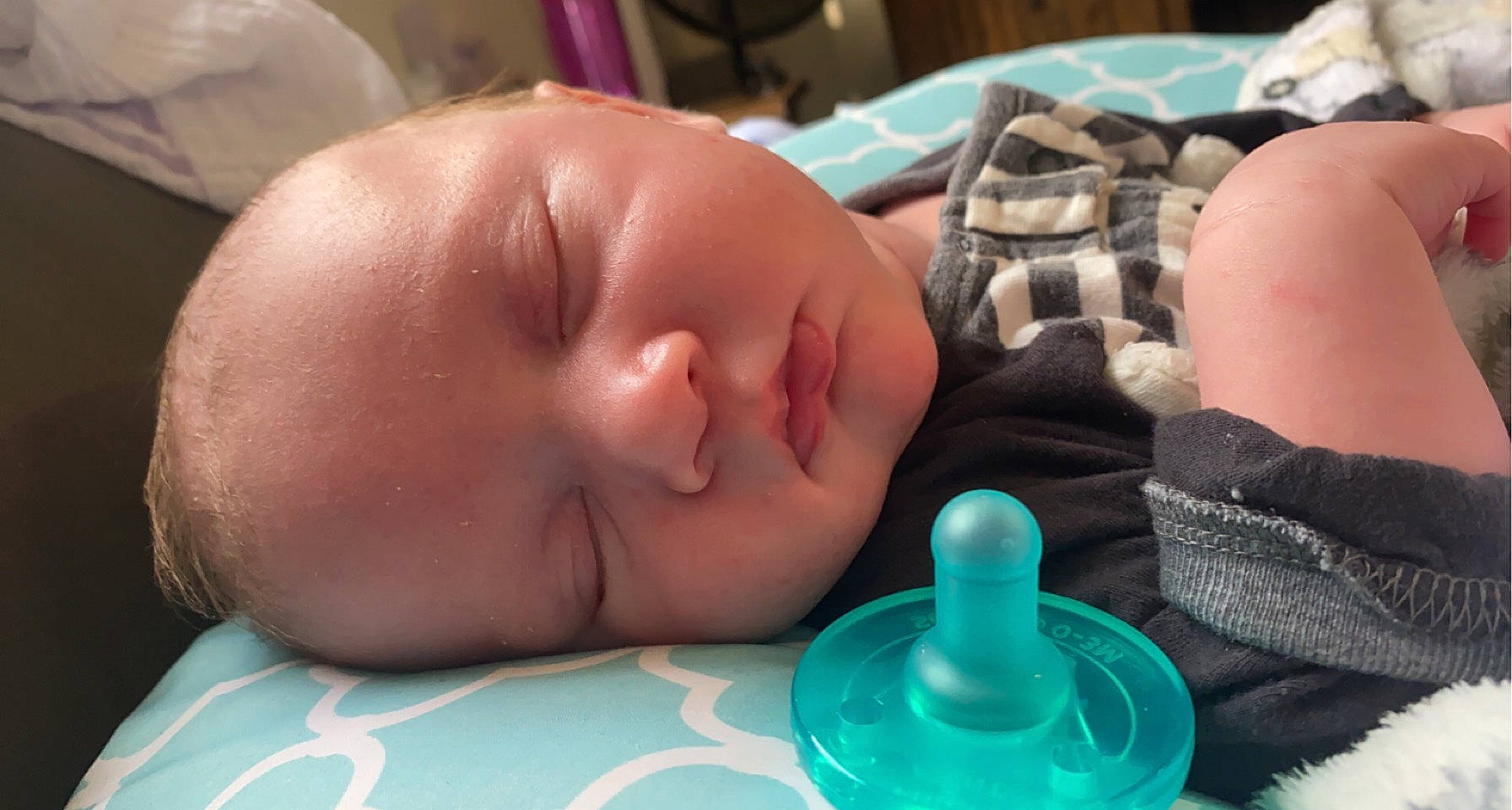 Cohen joined the competition — help win amazing prizes! baby, blue, cheek, child, close_up, comfort, drinkware, ear, electric_blue, eyelash, finger, fun, iris, mouth, nail, nose, person, plastic_bottle, product, skin