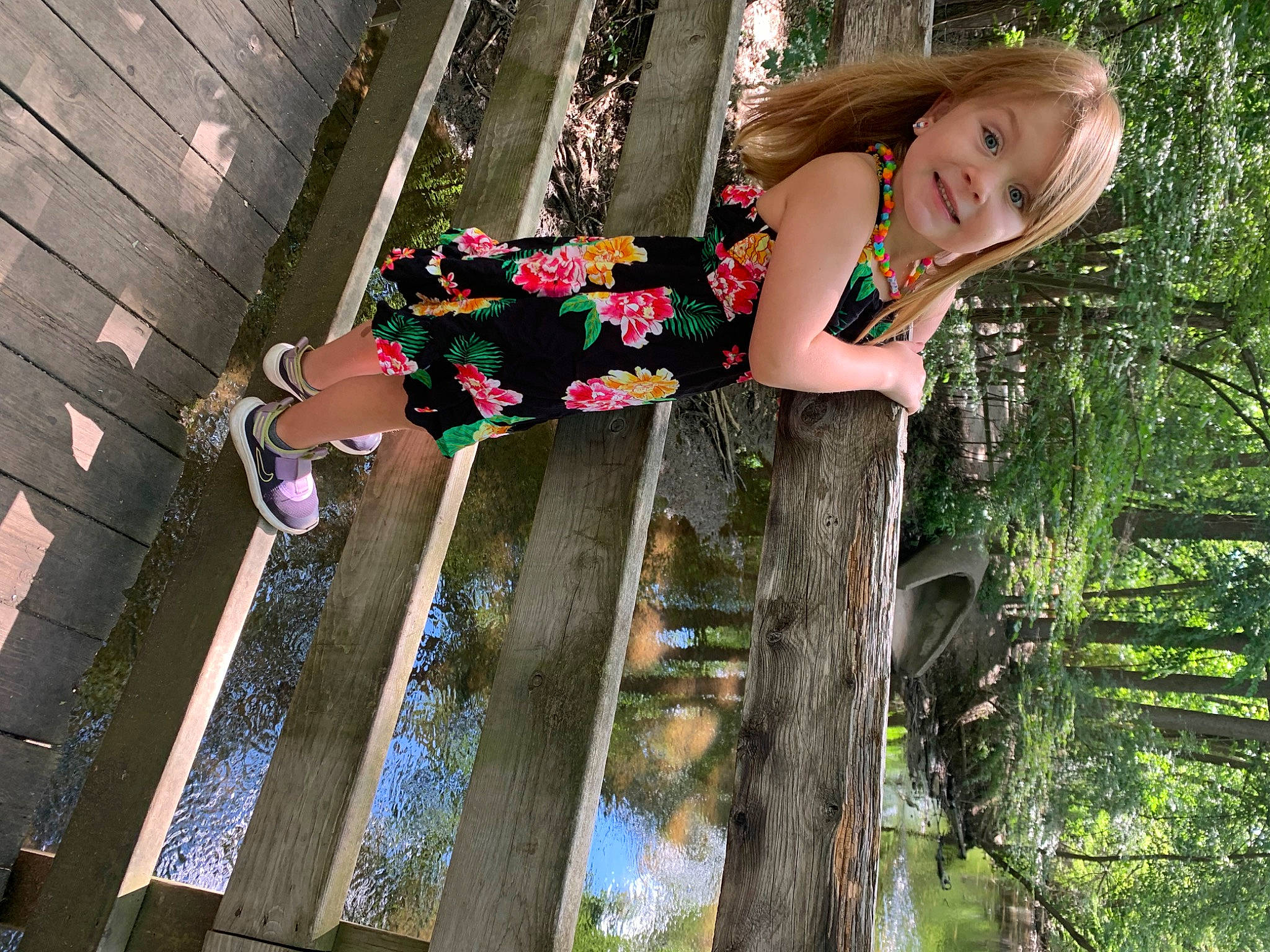 Carlie joined the competition — help win amazing prizes! beauty, child, fun, grass, happy, human_leg, joy, leisure, magenta, pattern, people_in_nature, person, pink, plant, smile, thigh, tints_and_shades, toddler, tree, waist