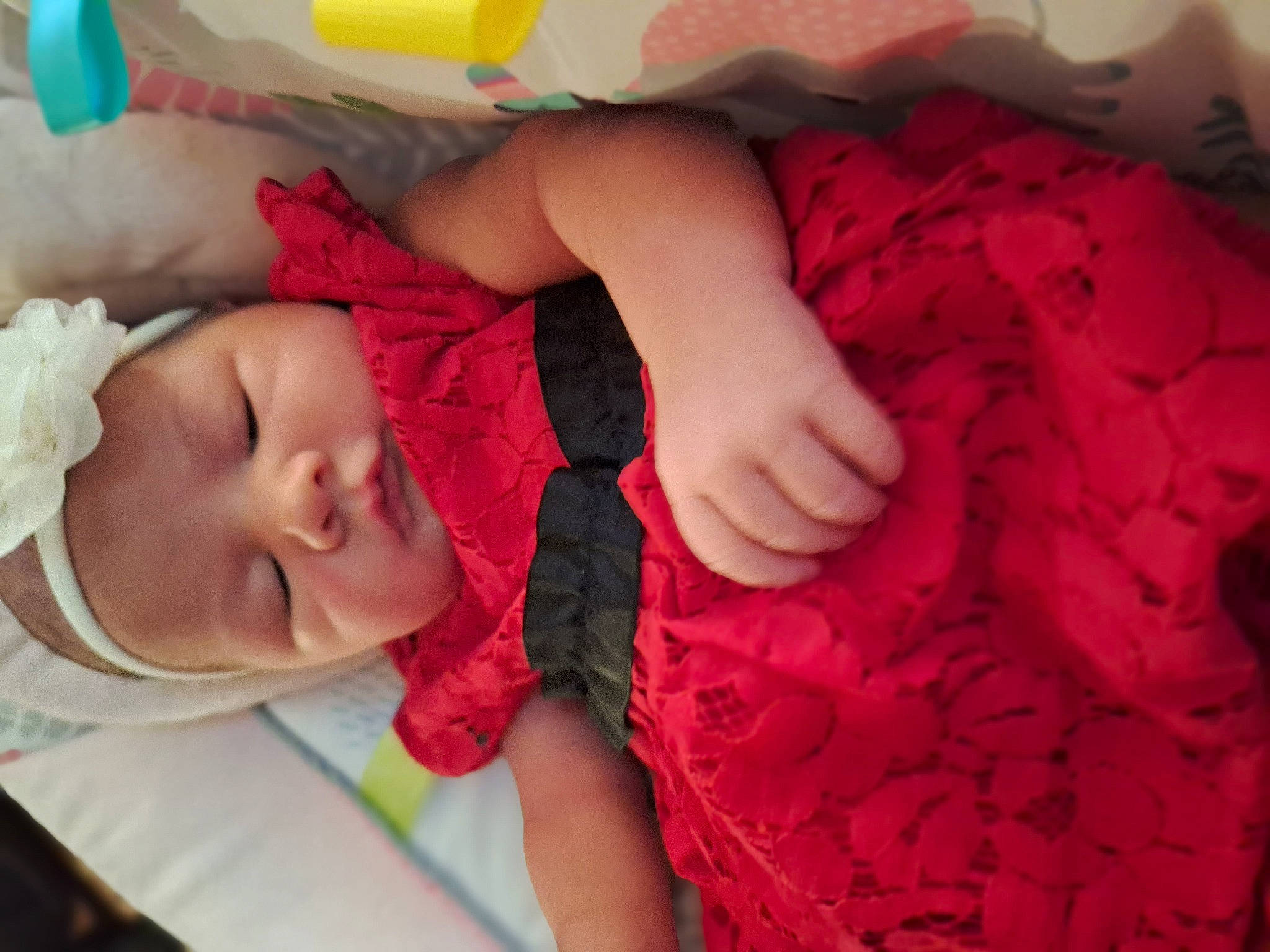 Evalina joined the competition — help win amazing prizes! arm, baby, baby_sleeping, baby_toddler_clothing, cheek, comfort, eye, facial_expression, finger, gesture, hand, headwear, human_body, lip, mouth, nail, pattern, person, pink, skin