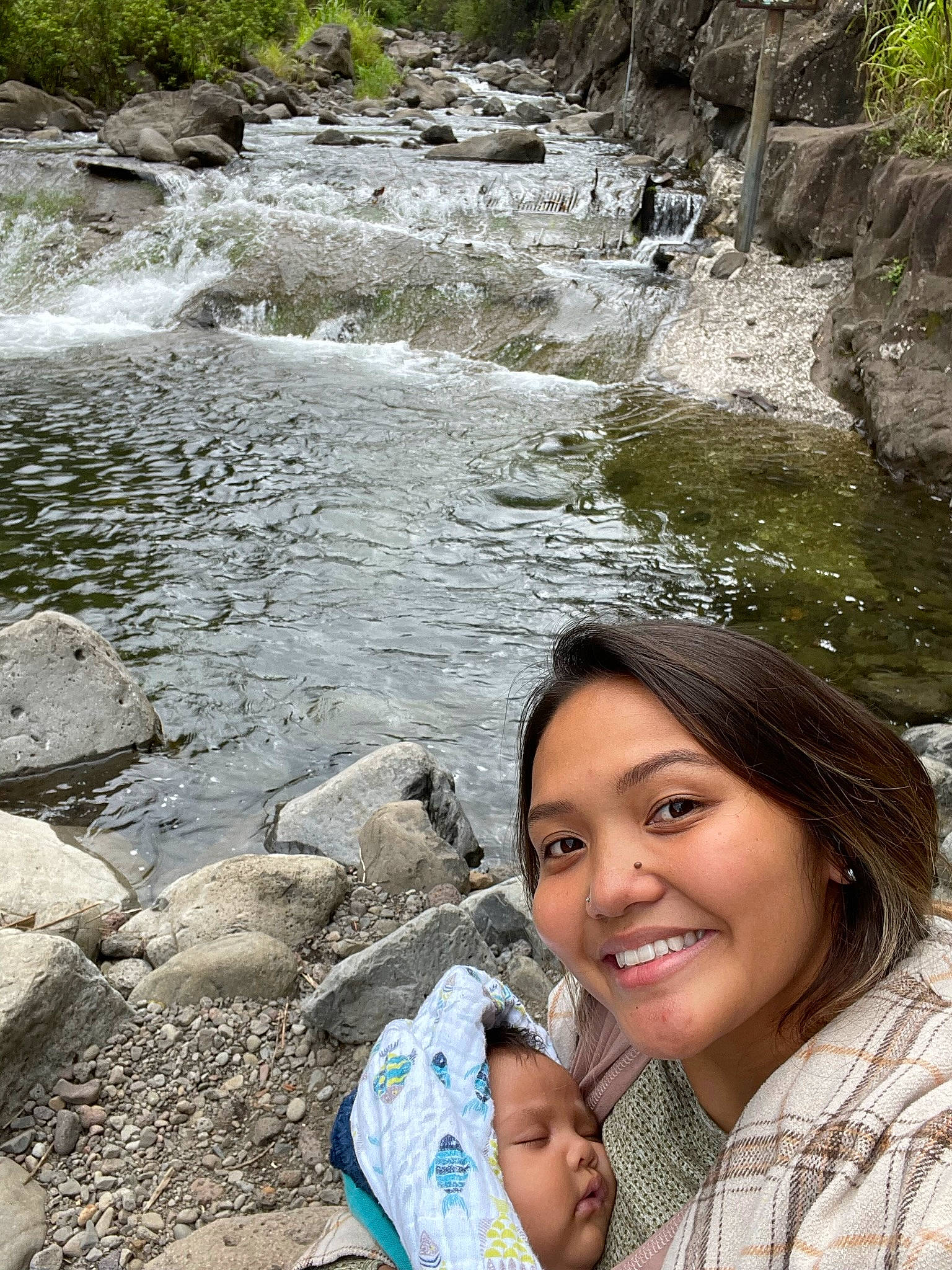 Kawailani joined the competition — help win amazing prizes! bank, beauty, bedrock, body_of_water, fluvial_landforms_of_streams, happy, joy, lake, landscape, leisure, natural_landscape, nature, people_in_nature, person, photograph, plant, smile, travel, tree, water