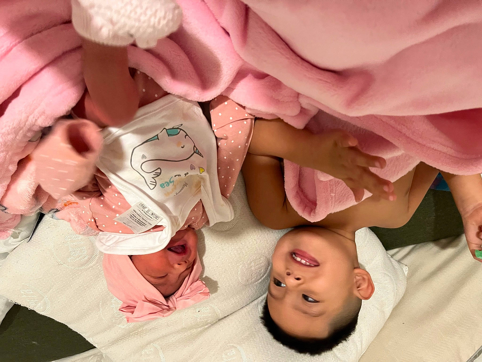 Lorenzo is registered to the contest to win money with this photo: baby, carmine, close_up, comfort, event, finger, flesh, flower, font, gesture, happy, joy, magenta, nail, peach, person, petal, pink, rose_family, rose_order