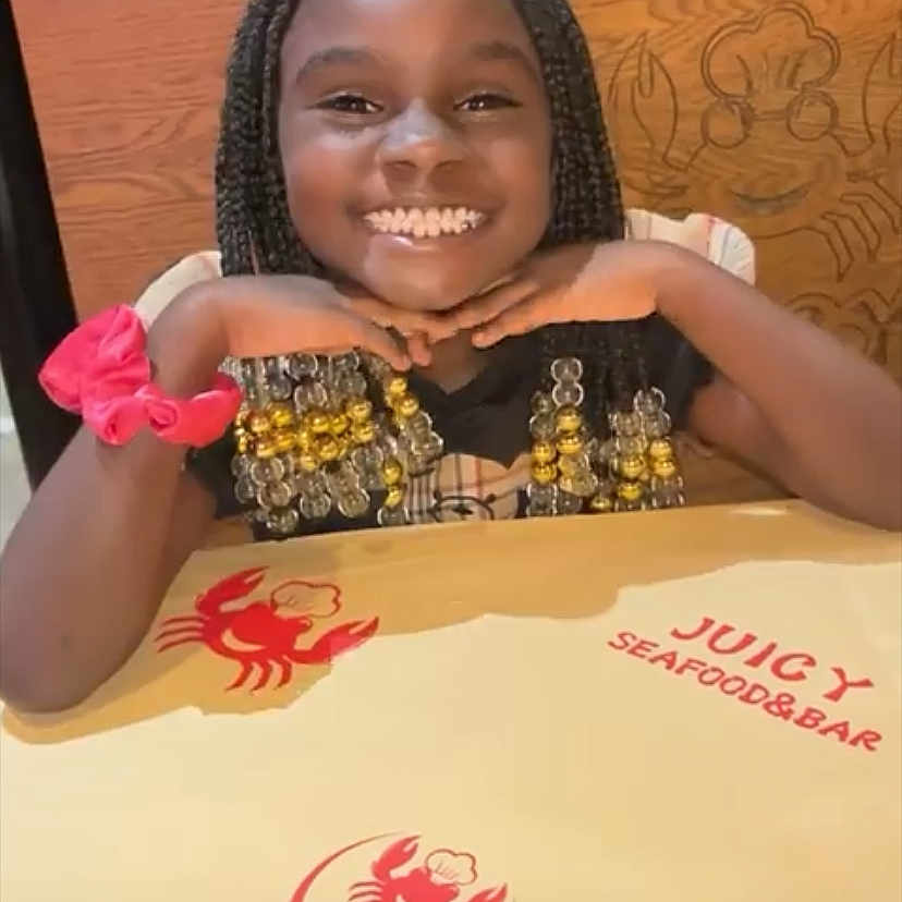 Queenshley joined the competition — help win amazing prizes! baby, babylaughing, child, cream, dessert, electronics, face, female, festival, food, girl, hanukkahmenorah, happy, head, icecream, laughing, mobilephone, person, phone, smile