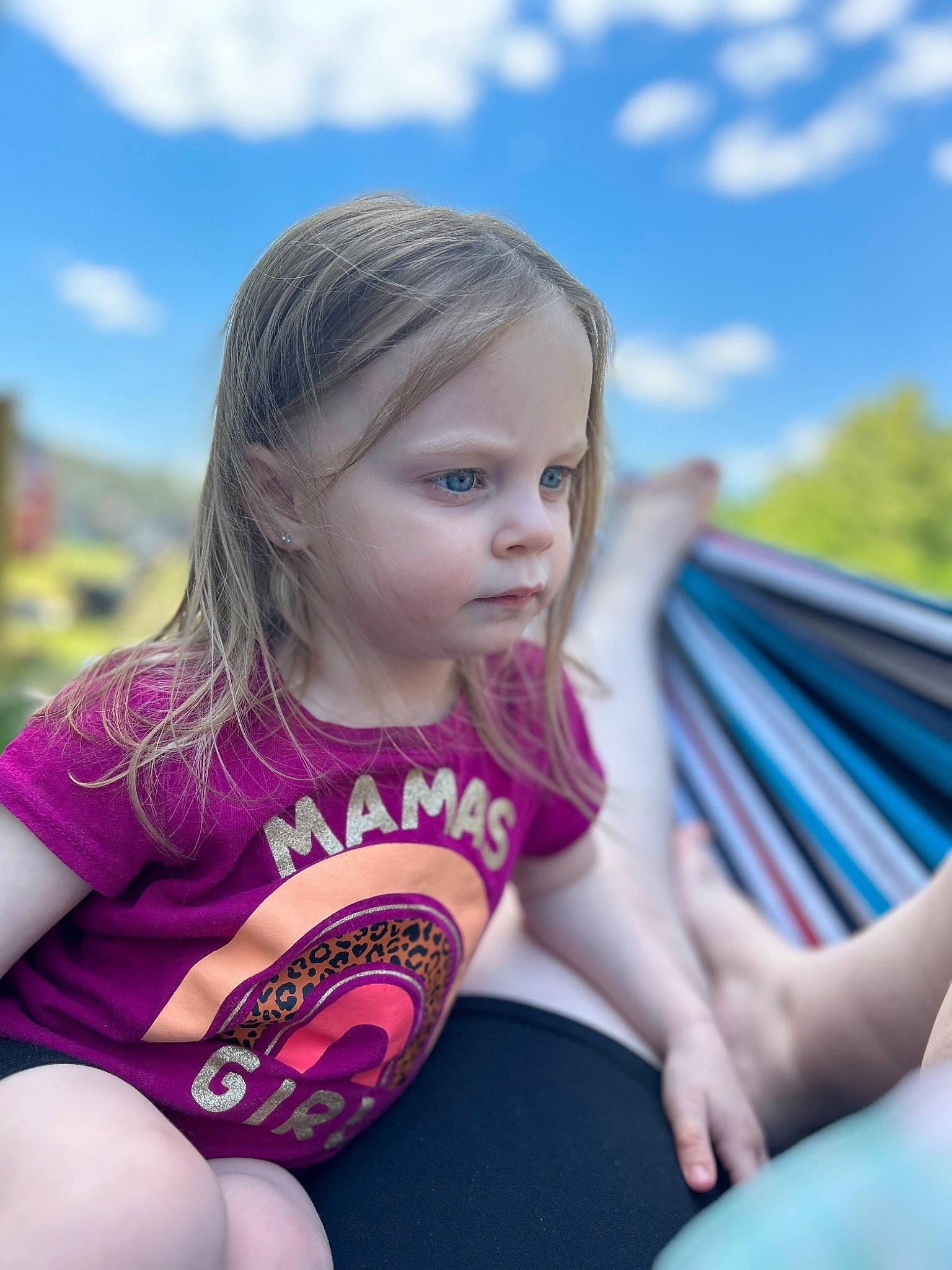 Della joined the competition — help win amazing prizes! blond, child, cloud, flash_photography, fun, grass, hair, happy, leisure, magenta, nonbuilding_structure, people_in_nature, person, recreation, sitting, skin, sky, t_shirt, thigh, toddler
