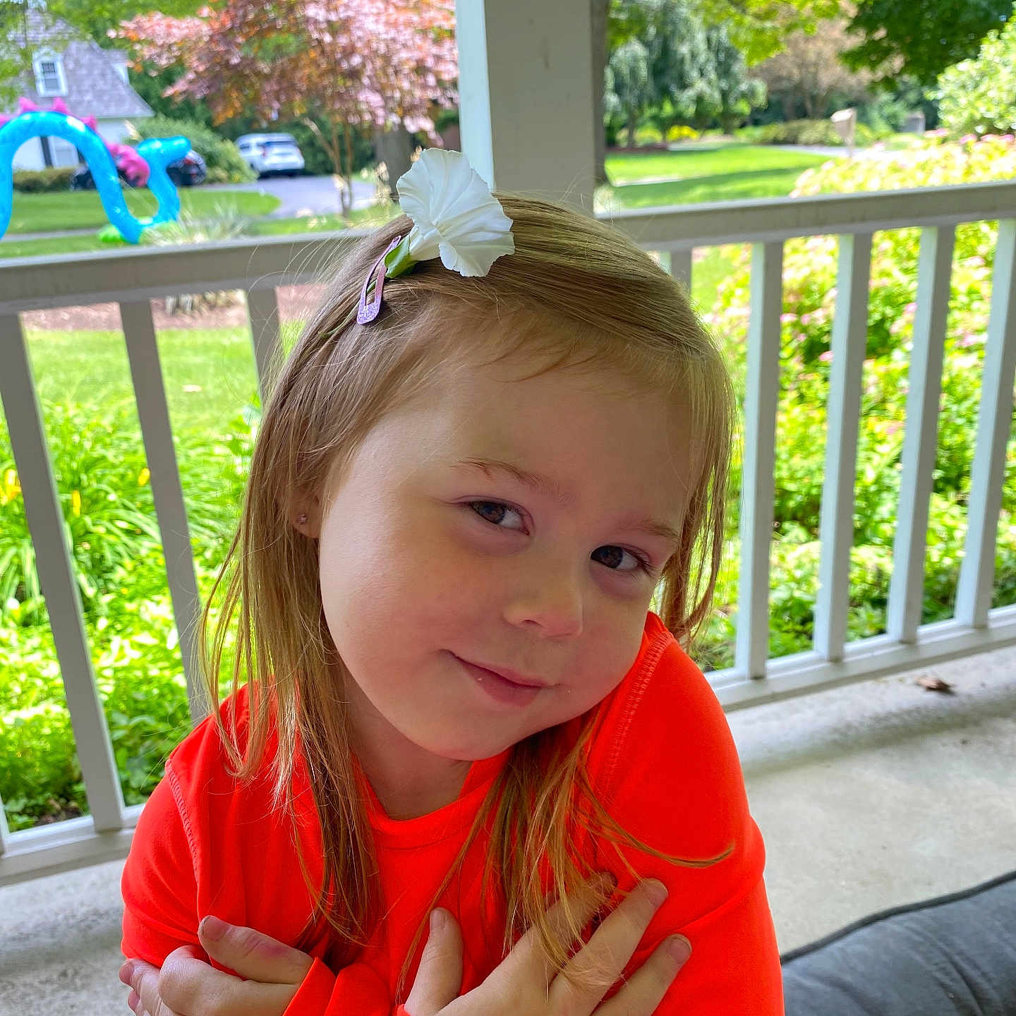 Zoe joined the competition — help win amazing prizes! architecture, backyard, building, child, face, female, girl, grass, head, house, nature, outdoors, park, person, photography, plant, portrait, pottedplant, summer, yard