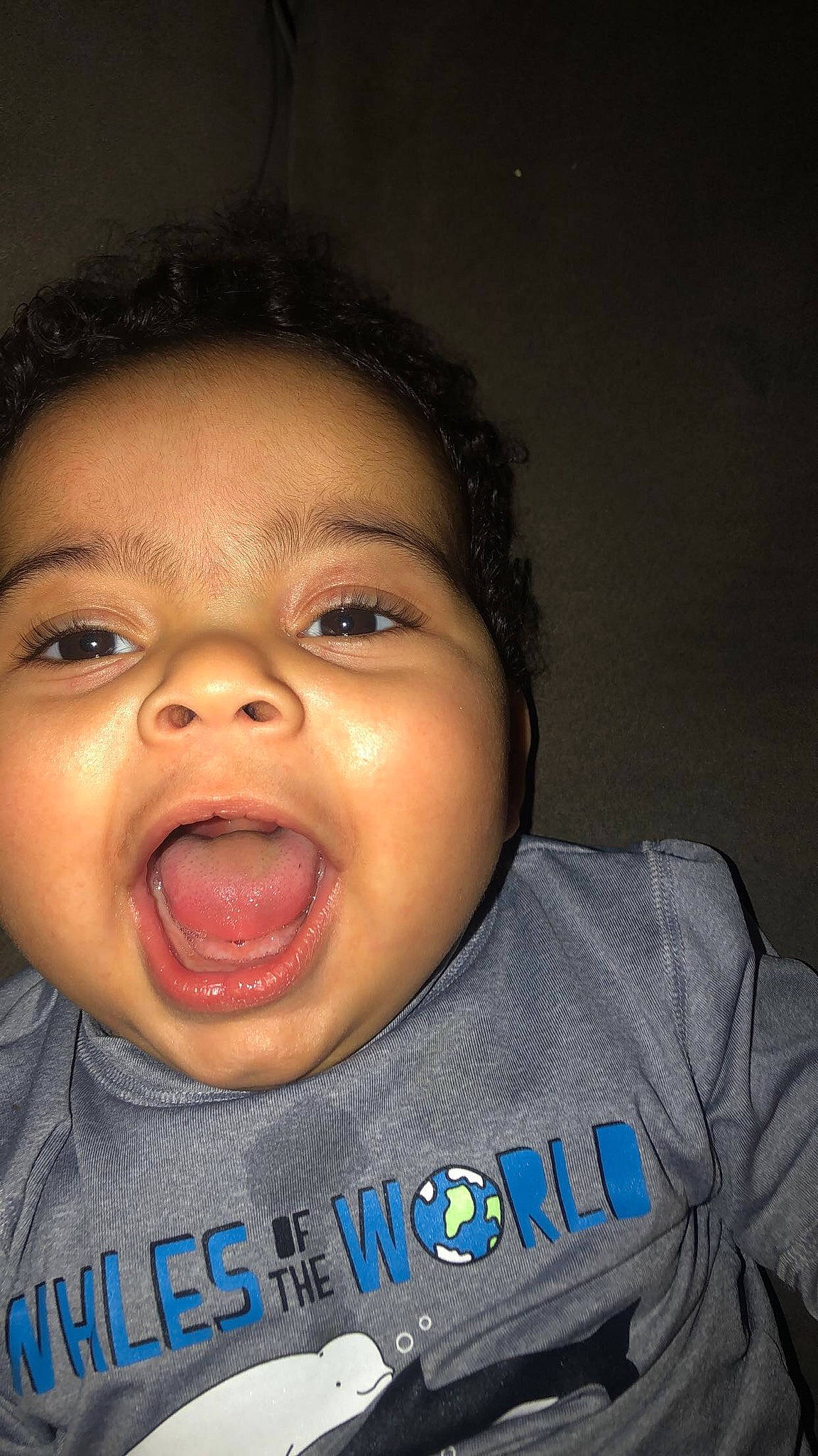 Dmari joined the competition — help win amazing prizes! cheek, child, chin, eye, eyebrow, face, facial_expression, forehead, fun, head, laugh, lip, mouth, nose, organ, person, skin, smile, toddler, tongue