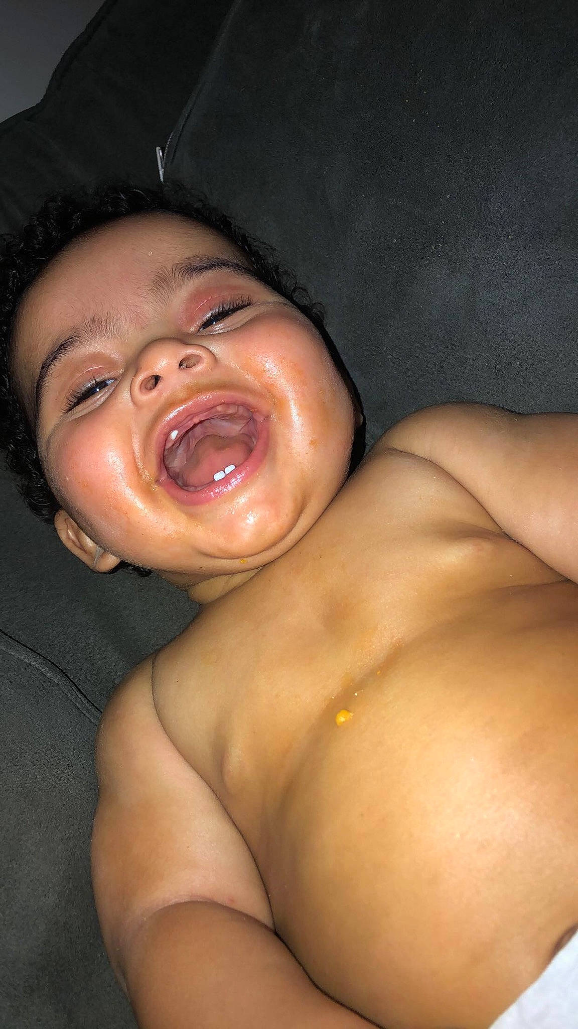 Dmari joined the competition — help win amazing prizes! black_hair, chest, mouth, muscle, neck, nose, person, skin, smile