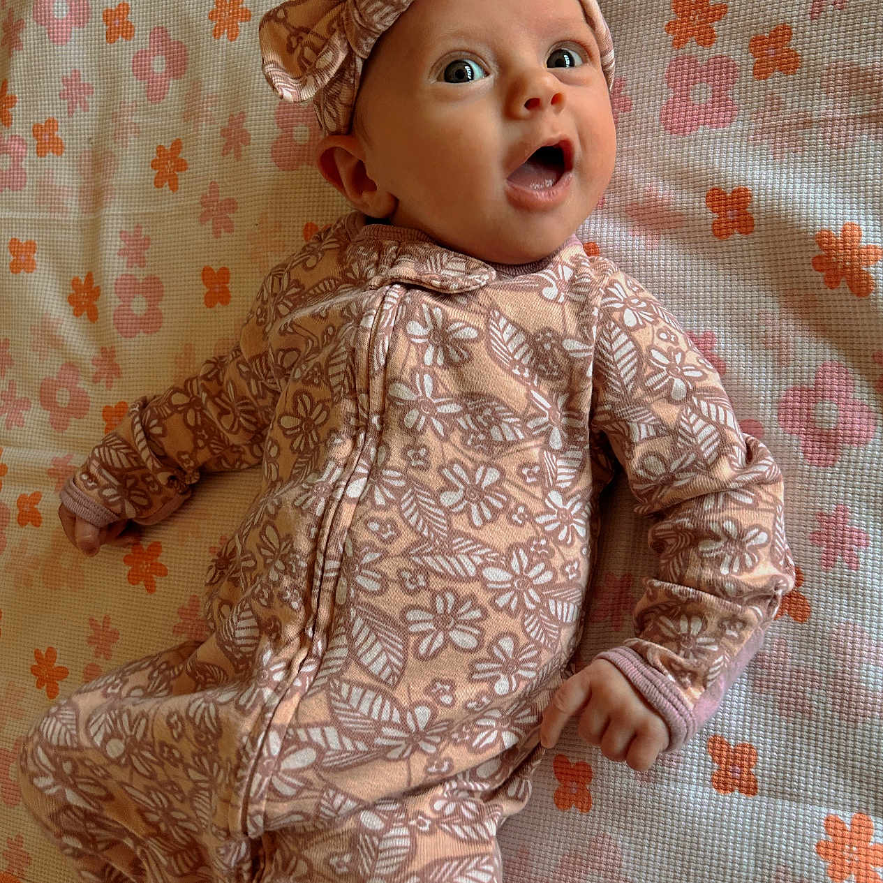 Isla joined the competition — help win amazing prizes! baby, bodypart, bonnet, clothing, doll, dress, face, fashion, finger, formalwear, gown, hand, hat, head, newborn, person, photography, portrait, quilt, toy