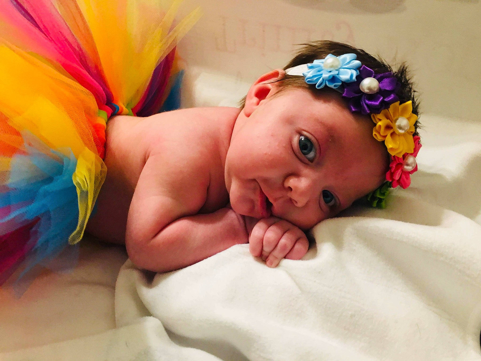 Trinity is registered to the contest to win money with this photo: baby, baby_sleeping, child, fashion_accessory, hair_accessory, headband, headgear, headpiece, person, photography, toddler