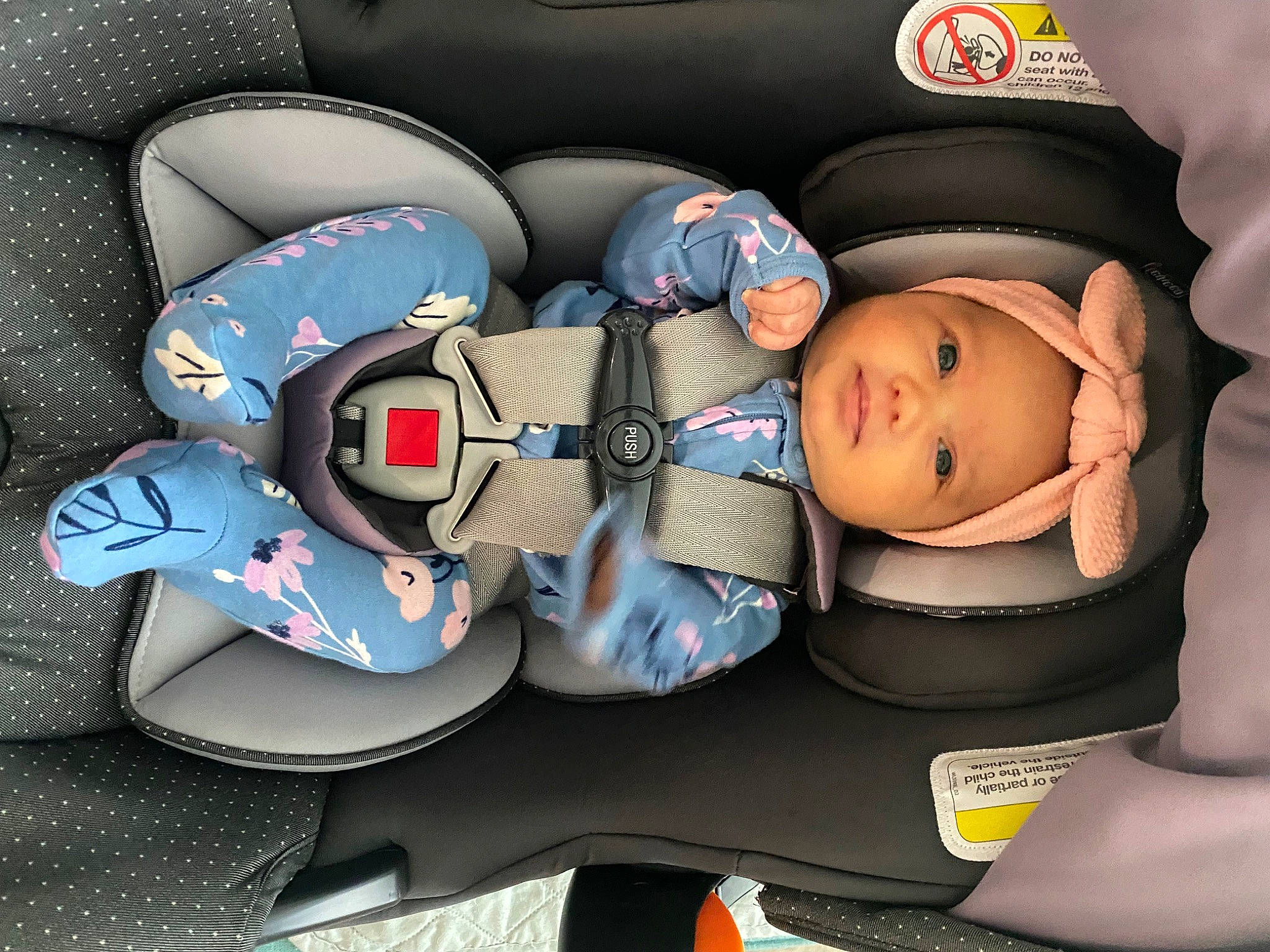 Sybil joined the competition — help win amazing prizes! auto_part, automotive_design, baby, baby_carriage, baby_in_car_seat, baby_products, baby_safety, baby_sleeping, baby_toddler_clothing, car_seat, car_seat_cover, carmine, child, comfort, electric_blue, finger, head_restraint, headwear, person, service