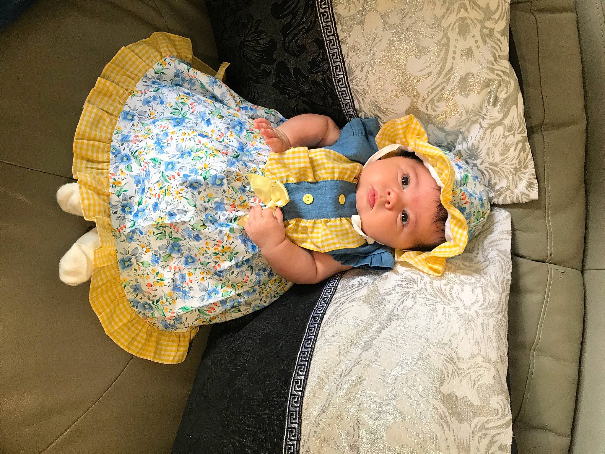 Anastasia a rejoint le concours — aidez-le/la à gagner de superbes lots ! baby, child, headwear, person, toddler