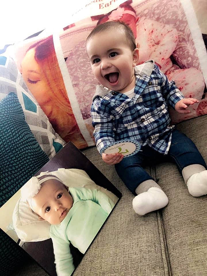 Gionni joined the competition — help win amazing prizes! baby, cheek, child, happy, head, outerwear, people, person, photography, product, room, skin, smile, toddler