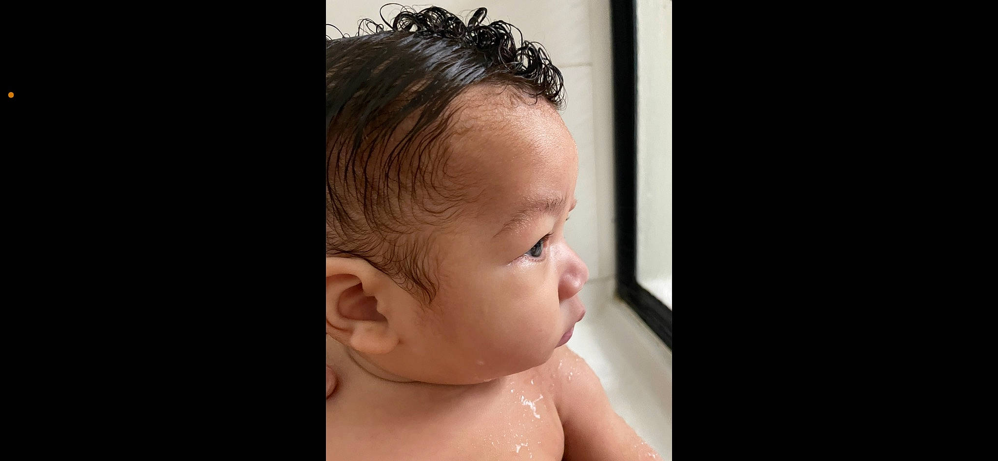 Keaton joined the competition — help win amazing prizes! baby, bathing, black_hair, cheek, chin, ear, eye, eyebrow, eyelash, forehead, hair, head, human_body, iris, jaw, lip, neck, nose, person, skin
