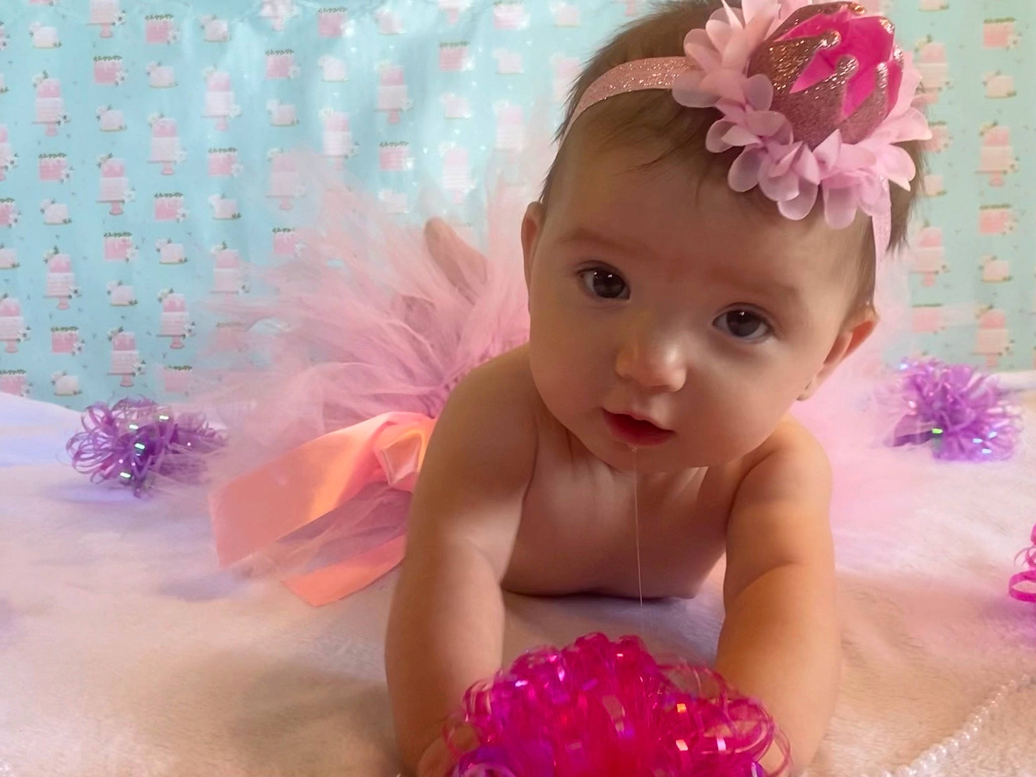 Maylee joined the competition — help win amazing prizes! baby, baby_products, baby_toddler_clothing, child, costume_accessory, embellishment, event, fashion_accessory, fun, hair_accessory, happy, headband, headpiece, jewellery, magenta, person, petal, pink, product, skin