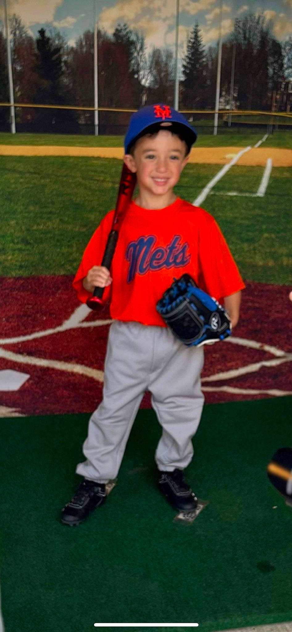 Tavian joined the competition — help win amazing prizes! ball_game, baseball, baseball_cap, baseball_equipment, baseball_field, baseball_glove, baseball_park, baseball_player, baseball_protective_gear, baseball_uniform, bat_and_ball_games, college_baseball, grass, headwear, jersey, joy, person, player, shoe, smile