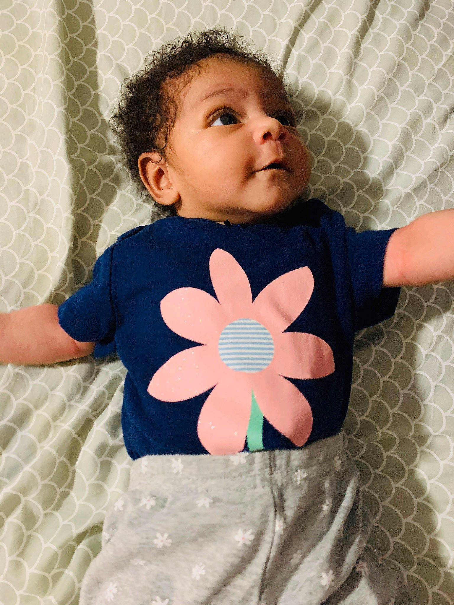 Amyra joined the competition — help win amazing prizes! baby, baby_products, baby_toddler_clothing, bedding, cheek, child, hand, linens, neck, pattern, person, pillow, pink, product, textile, toddler