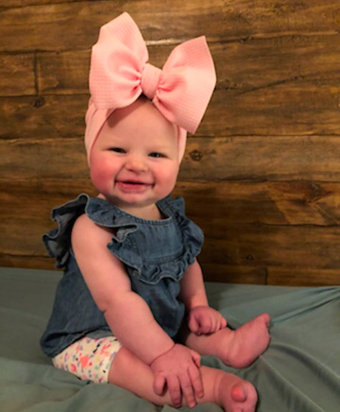 Dawsyn joined the competition — help win amazing prizes! baby, child, ear, head, human_body, joy, neck, organ, person, pink, toddler