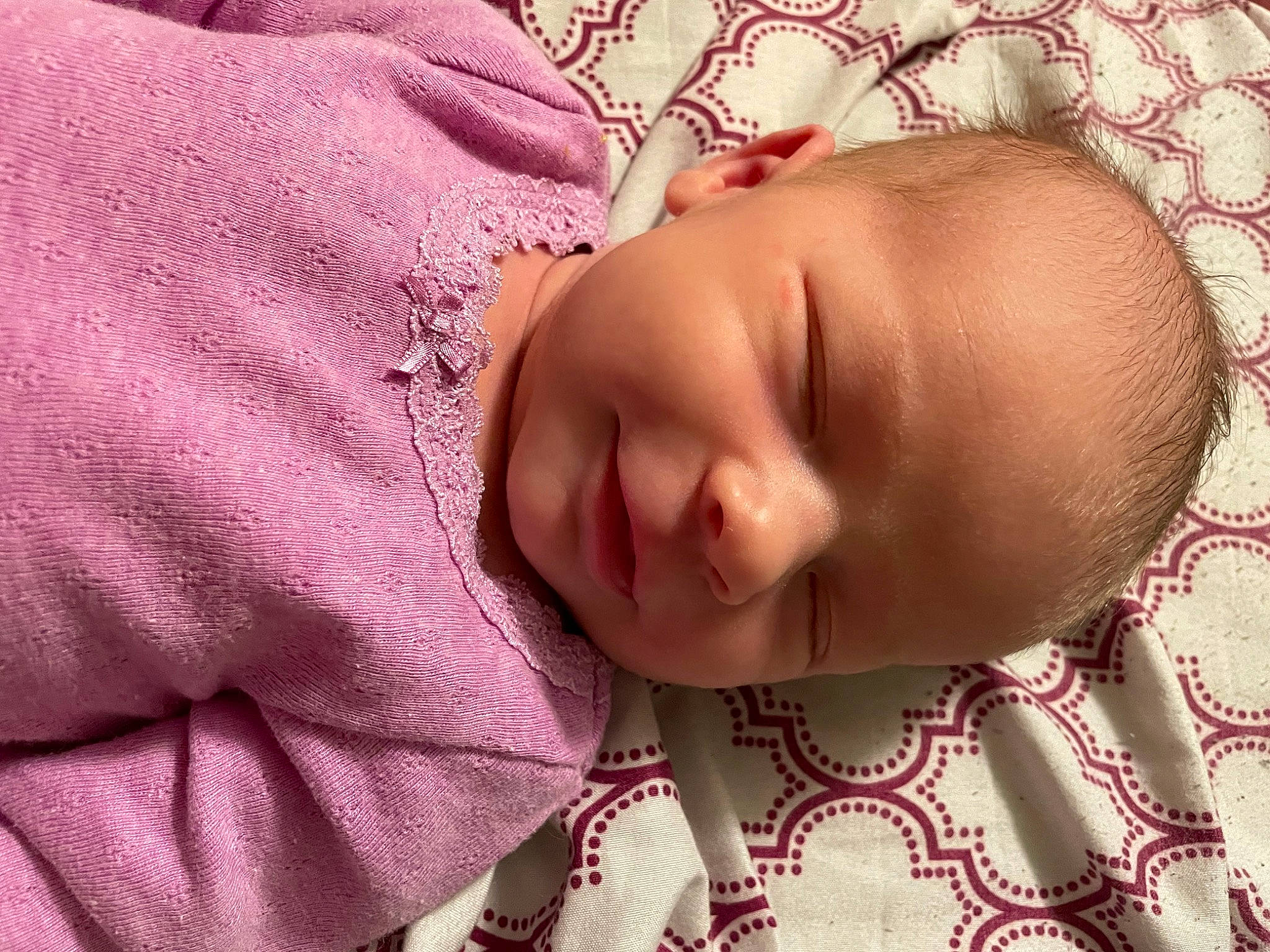 Hazel is registered to the contest to win money with this photo: baby, baby_toddler_clothing, cheek, chin, comfort, eye, eyebrow, eyelash, face, facial_expression, forehead, human_body, lip, mouth, nose, person, skin, sleeve, smile, textile