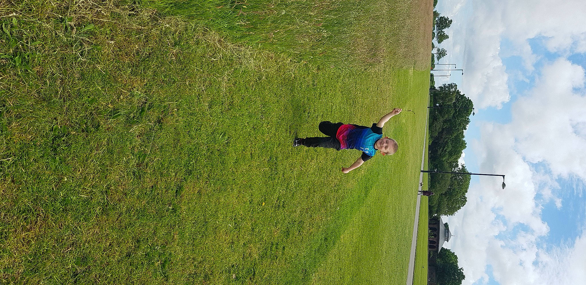 Benjamin joined the competition — help win amazing prizes! adventure, cloud, ecoregion, fun, grass, grass_family, grassland, joy, landscape, leisure, meadow, natural_environment, people_in_nature, person, plant, recreation, sky, slope, sport_climbing, terrain