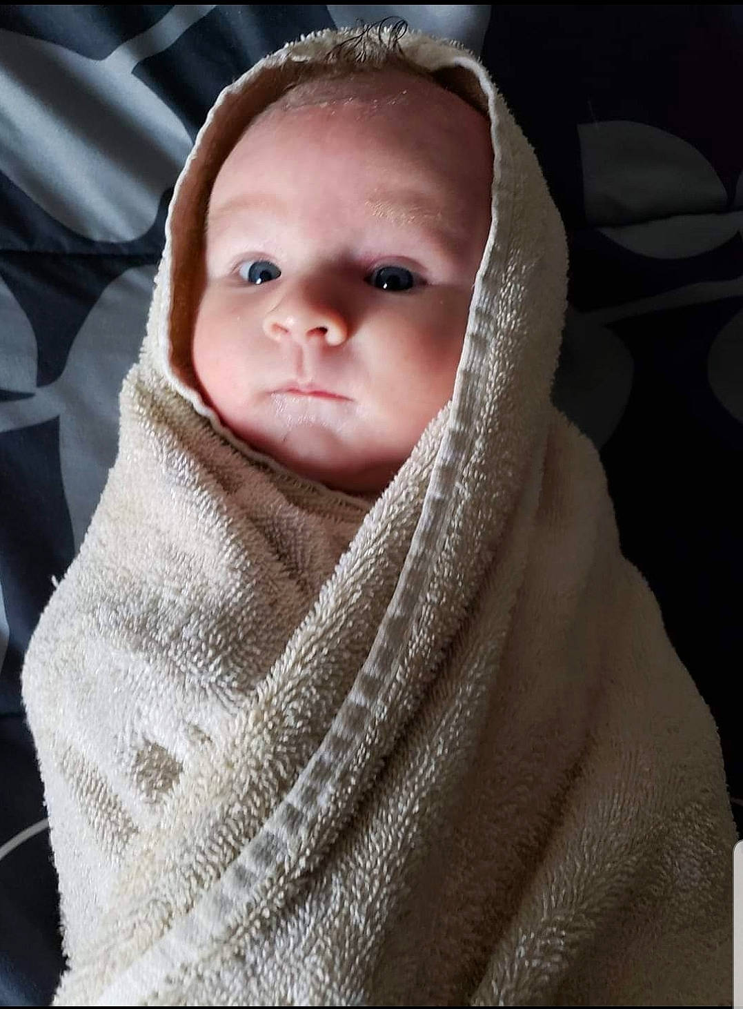 Zayne is registered to the contest to win money with this photo: baby, cheek, child, face, head, lip, neck, person, skin