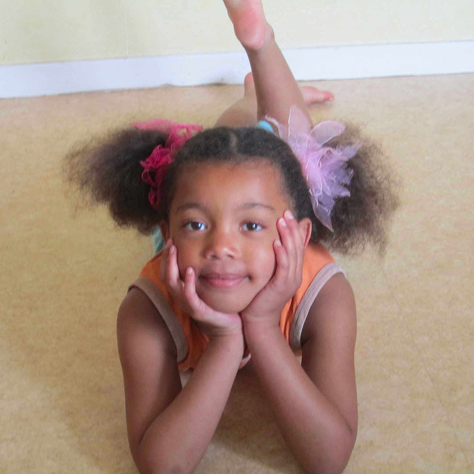 Elsa participe au concours pour gagner de l'argent avec cette photo :