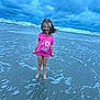 Teagan joined the competition — help win amazing prizes! beach, beachwear, child, clothing, coast, face, female, fun, girl, head, horizon, nature, outdoors, person, photography, portrait, sea, shoreline, sky, water
