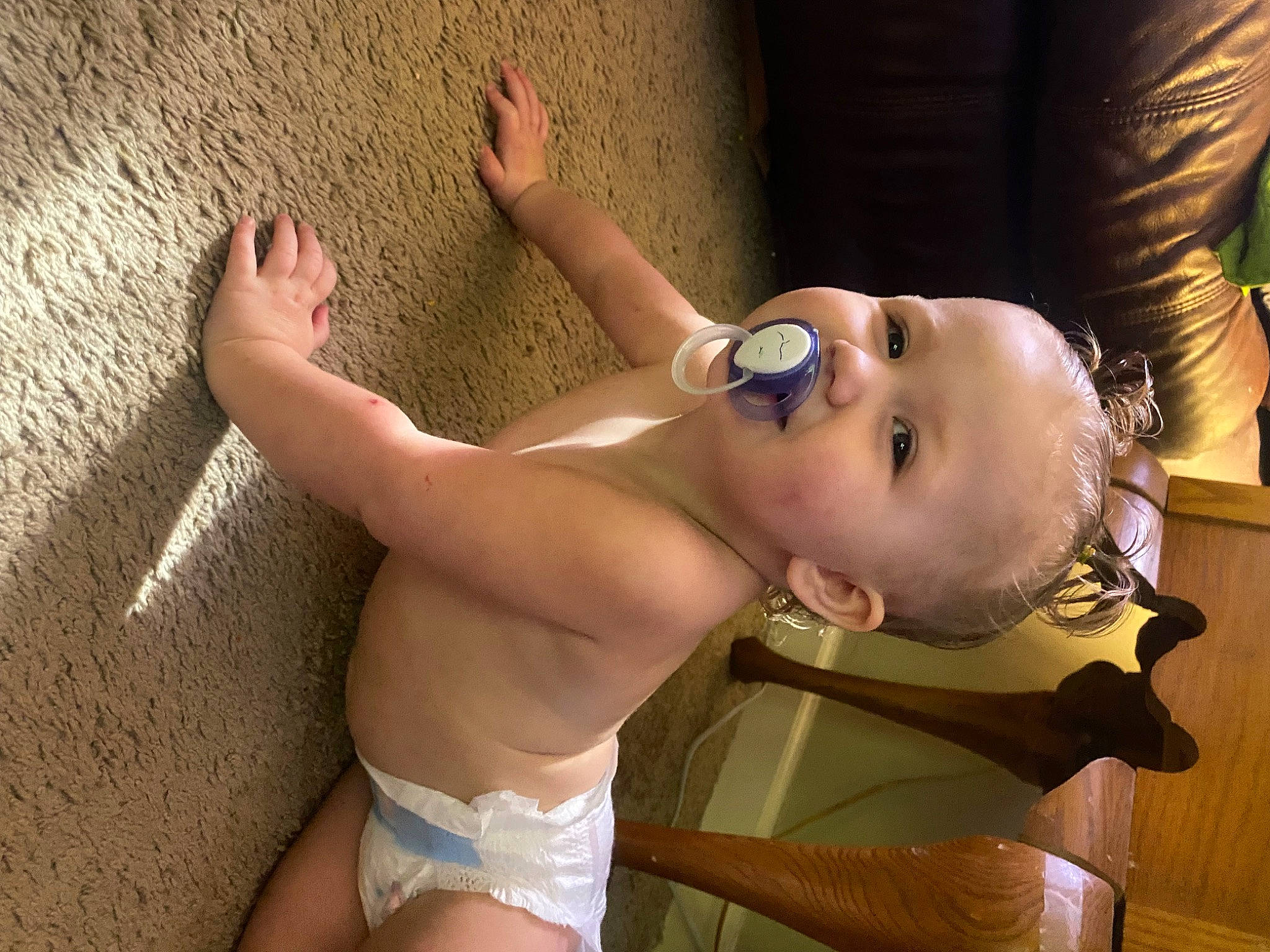 Mairee Grace Yarnevich joined the competition — help win amazing prizes! abdomen, baby, chest, diaper, elbow, eyebrow, eyelash, fun, happy, human_body, mouth, muscle, navel, neck, person, skin, smile, sunglasses, thigh, toddler
