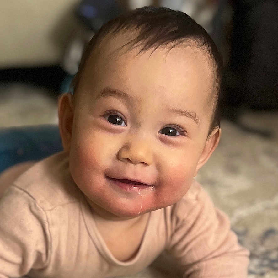 Sonor joined the competition — help win amazing prizes! baby, carpet, child, clothing, cute, drool, eyes, face, furniture, hand, happy, home, indoor, infant, mouth, person, play, skin, smile, toy