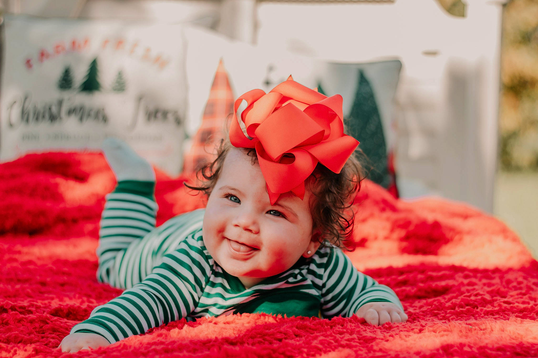 Nalani joined the competition — help win amazing prizes! baby, baby_toddler_clothing, carmine, costume_hat, event, fictional_character, flooring, font, fun, grass, happy, hat, headpiece, holiday, joy, linens, pattern, people_in_nature, person, petal
