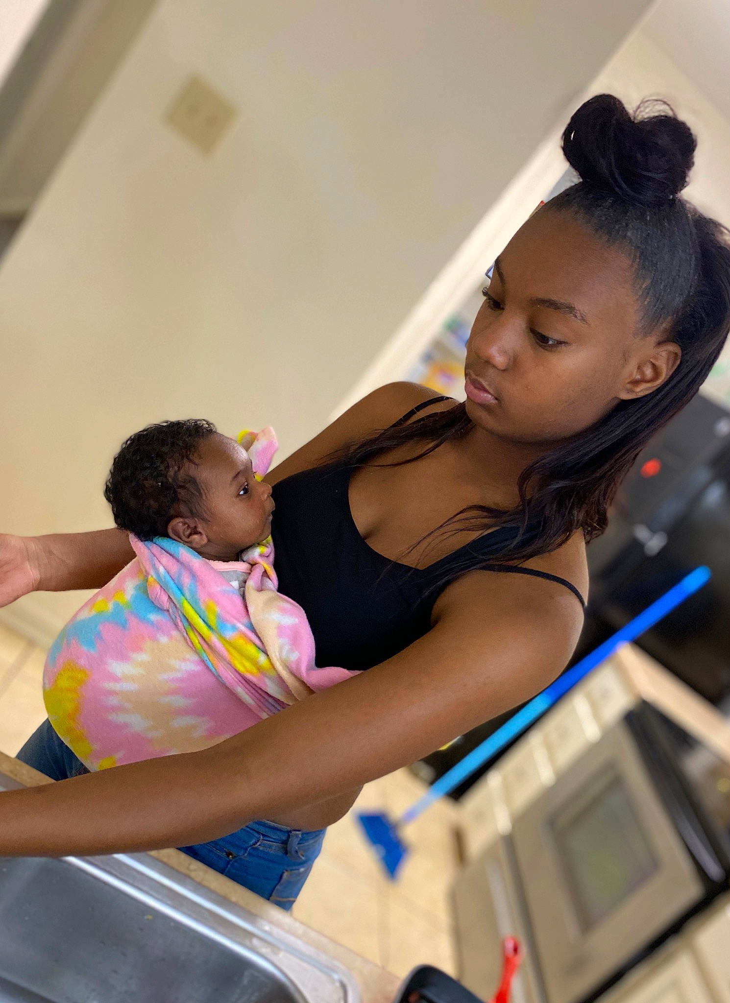 Jamya joined the competition — help win amazing prizes! abdomen, arm, black_hair, child, leisure, muscle, person, room, shoulder, sportswear