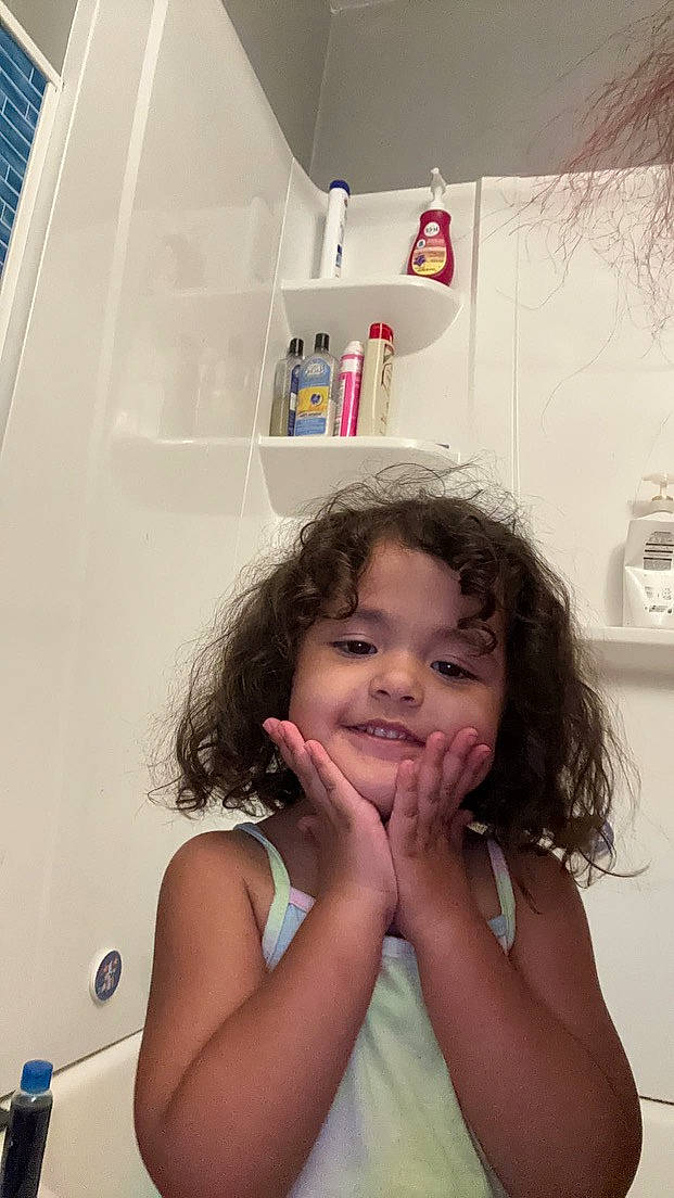 Madilyn joined the competition — help win amazing prizes! bathing, beauty, child, eyelash, finger, flooring, fun, gas, gesture, happy, joint, joy, major_appliance, mouth, person, refrigerator, room, shoulder, skin, standing