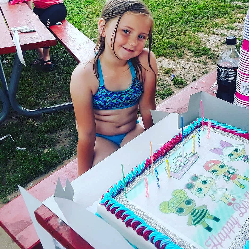 Caitlin joined the competition — help win amazing prizes! bikini, birthday, child, drawing, fun, happy, joy, leisure, party, person, play, recreation, sketch, summer, swimwear, table, tree, vacation, water