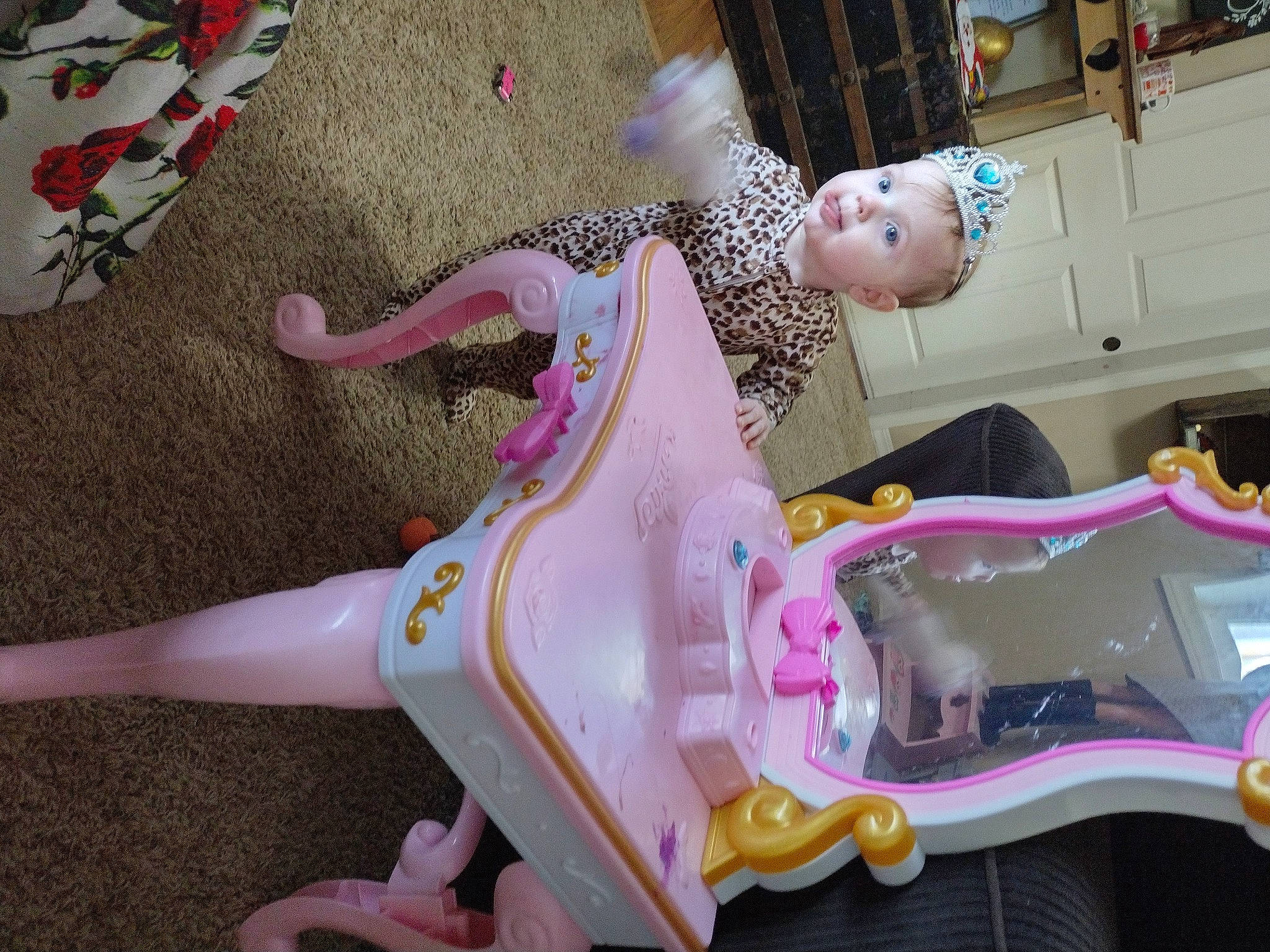 Elaine joined the competition — help win amazing prizes! amusement_ride, baby_products, baby_toys, child, doll, event, fawn, flooring, fun, leisure, magenta, person, pink, plastic, play, recreation, riding_toy, toddler, toy, vehicle