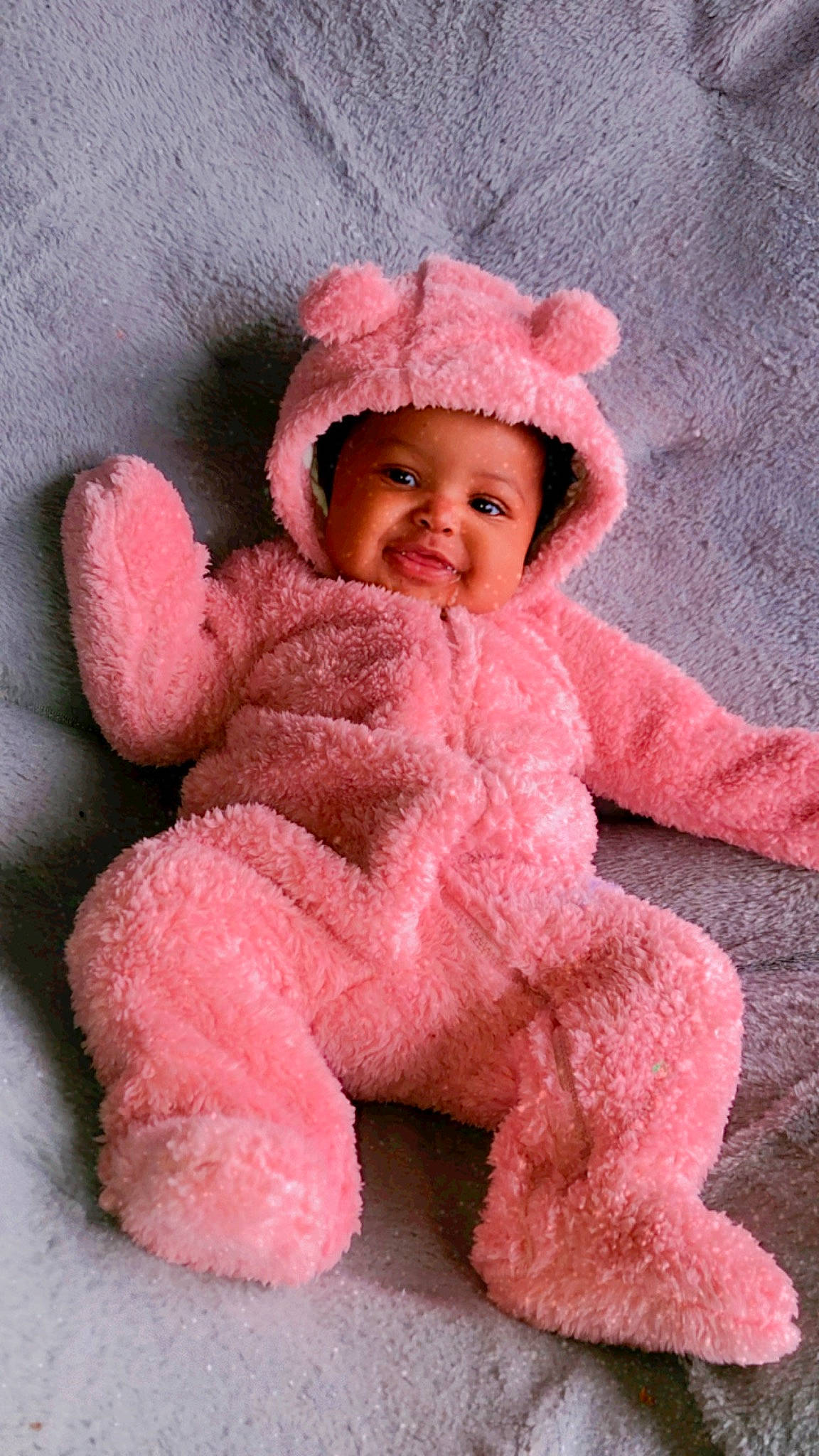 Sherleia joined the competition — help win amazing prizes! arm, baby, baby_toddler_clothing, cap, cheek, eye, finger, headgear, headwear, human_body, lip, magenta, nose, person, pink, product, skin, sleeve, smile, textile