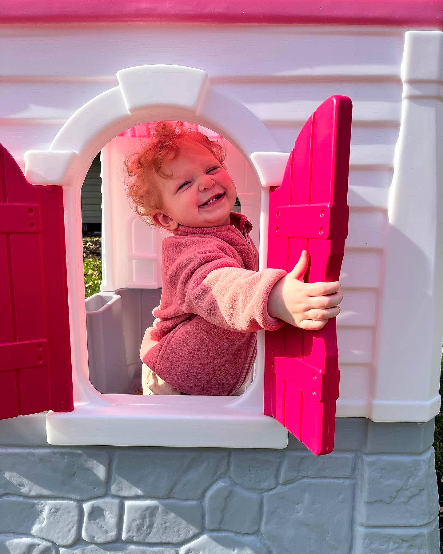 Raya joined the competition — help win amazing prizes! baby, baby_products, baby_toddler_clothing, carmine, child, comfort, door, finger, fun, happy, joy, laugh, magenta, person, pink, play, purple, room, sitting, smile