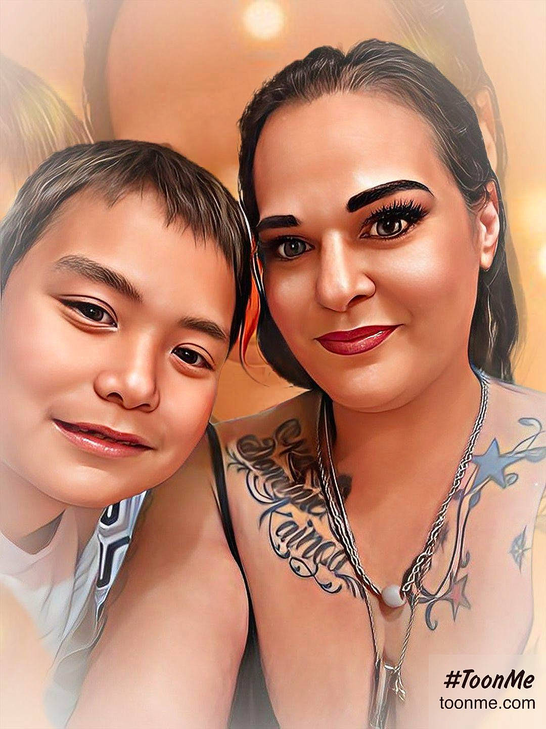 Braxton is registered to the contest to win money with this photo: black_hair, chin, cool, earrings, eye_liner, eyebrow, eyelash, fashion_design, flash_photography, gesture, happy, joy, lip, lipstick, makeover, muscle, neck, nose, person, shoulder