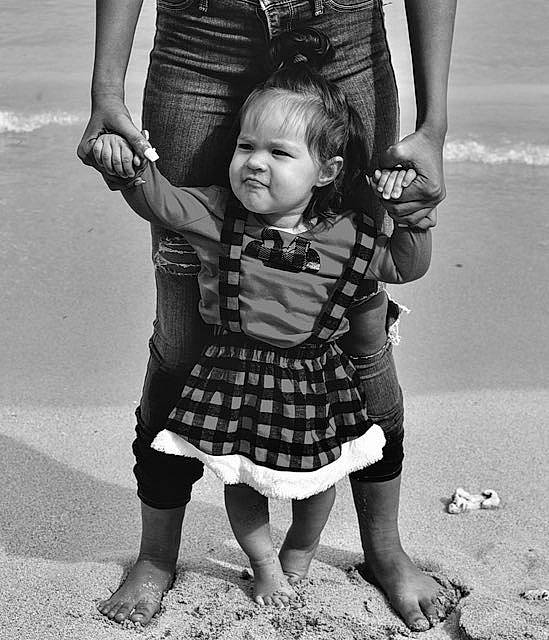 Kuuhiana joined the competition — help win amazing prizes! arm, baby_toddler_clothing, black, black_and_white, child, face, fun, gesture, hand, happy, leg, people, people_in_nature, person, photograph, sleeve, smile, standing, style, waist